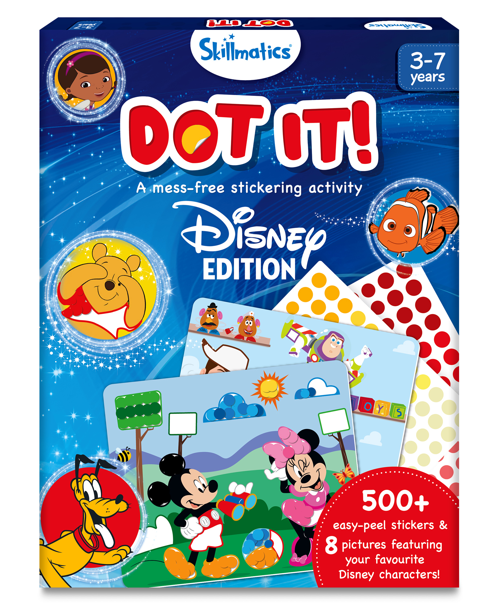 Skillmatics Art Activity Dot It Disney Edition No Mess Sticker Art for Kids Craft Kits DIY Activity Gifts for Girls and Boys-image-31
