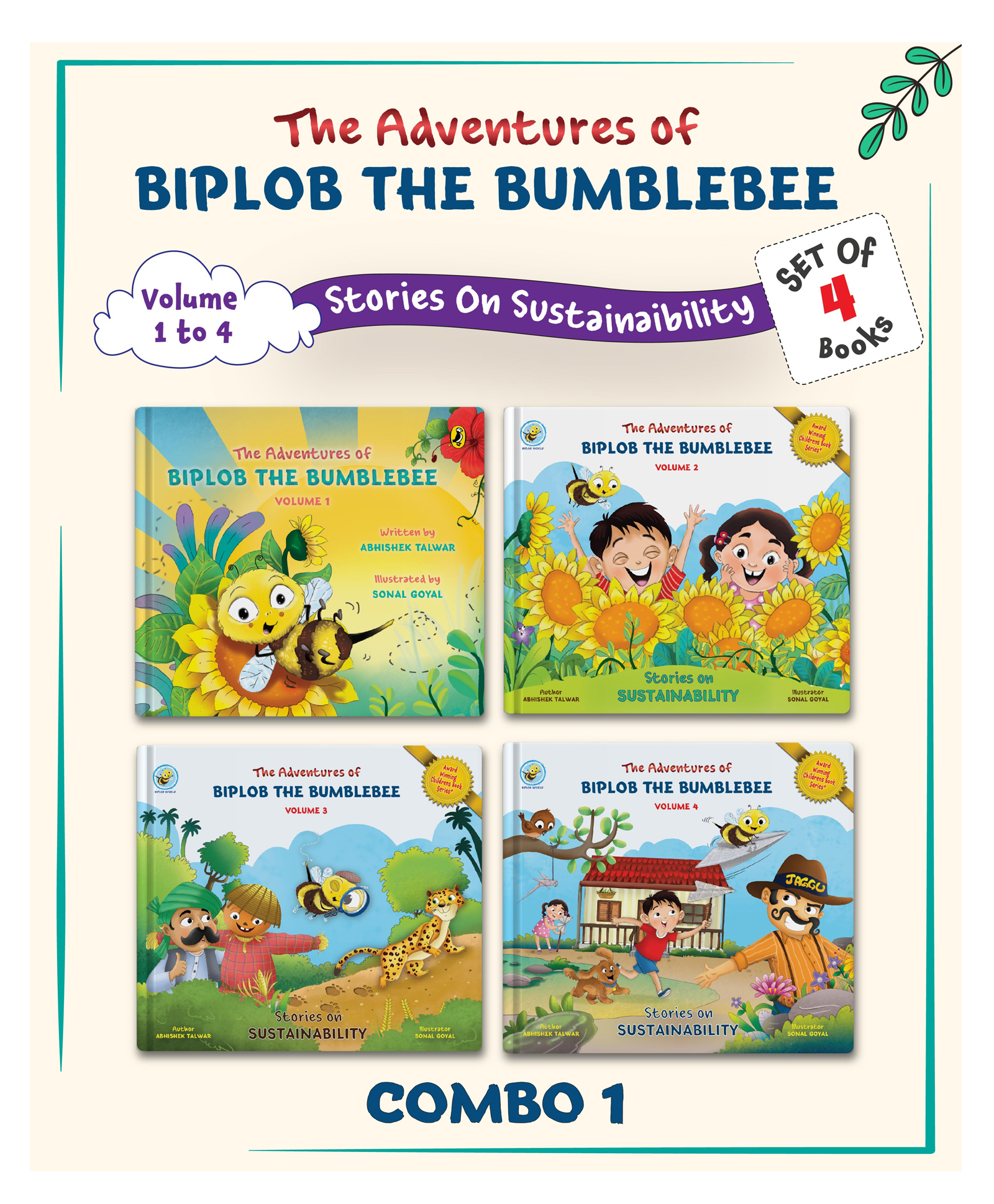 COMBO1: Adventures of Biplob the Bumblebee - Volume 1 to 4 - English-image-48