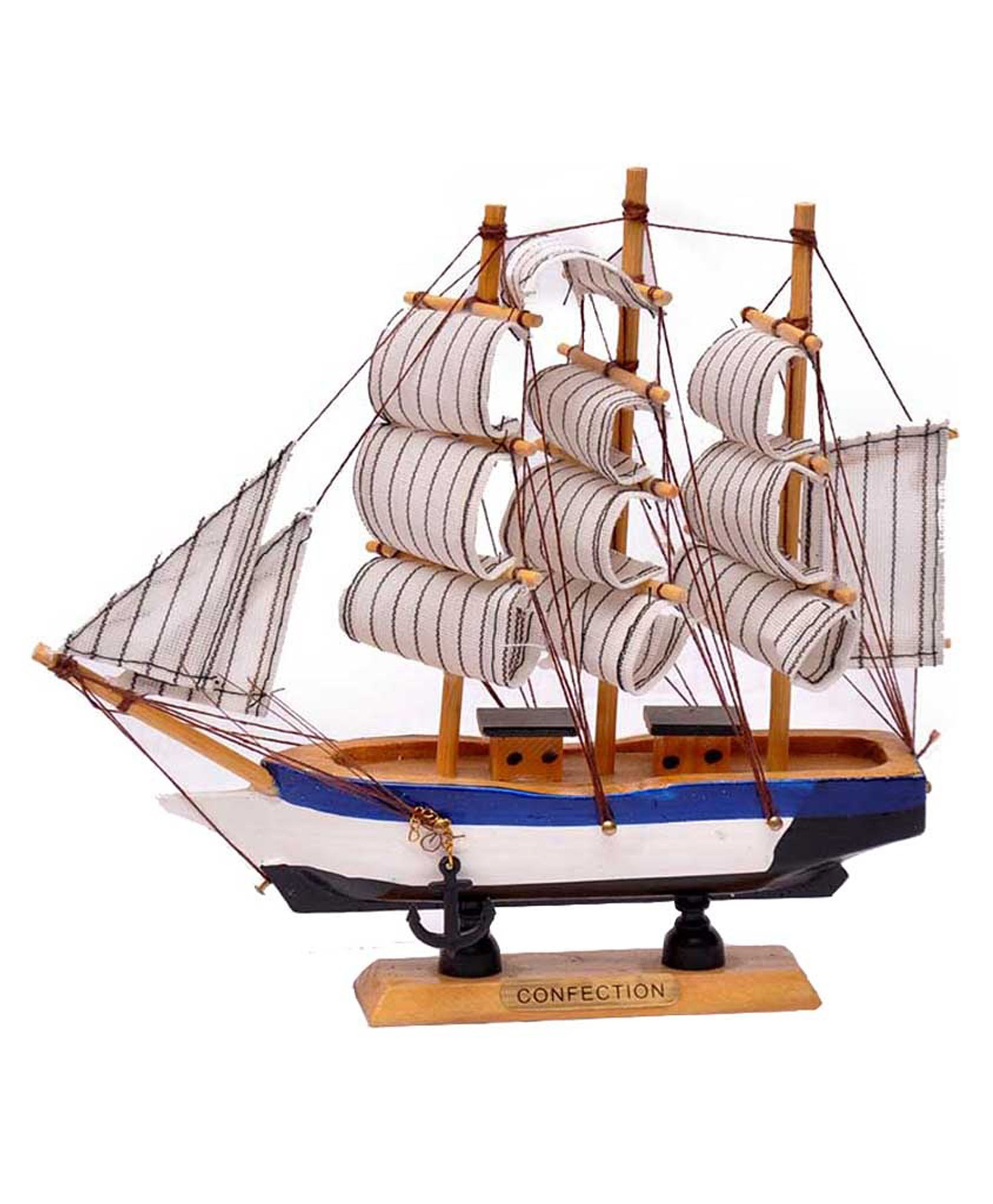 Desi Karigar Home Fancy Showpiece Ship (Small)-picture-20