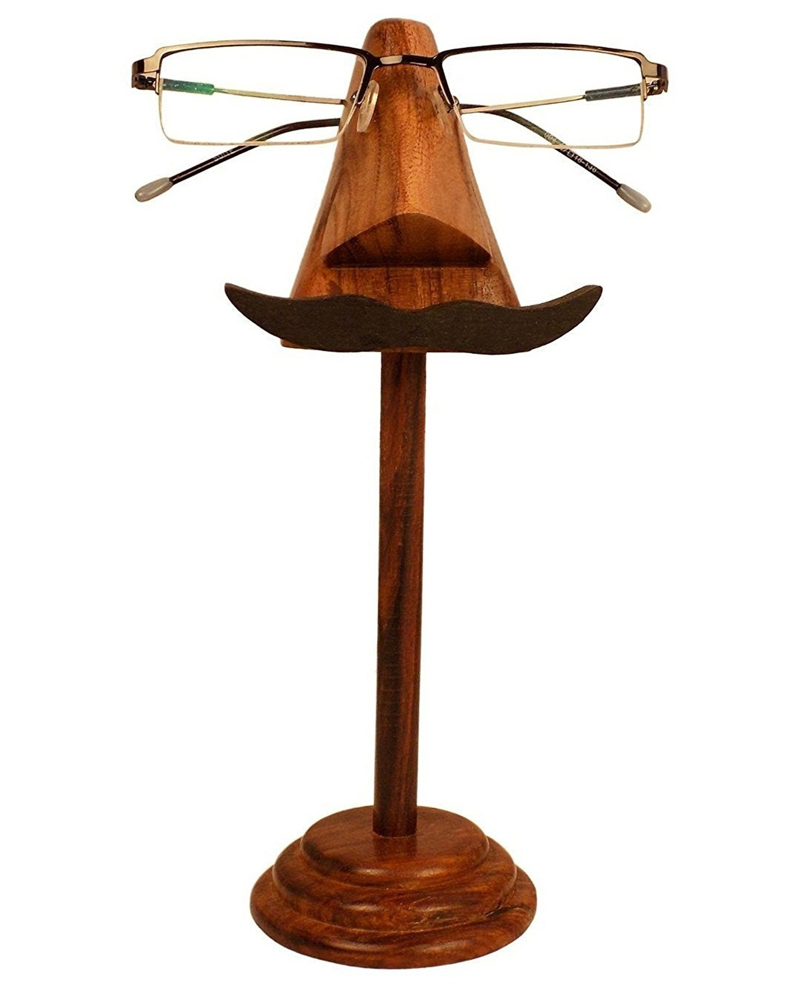 Desi Karigar Wooden Long Height Spectacle, Sunglasses Holder Stand - 1 Piece-picture-25