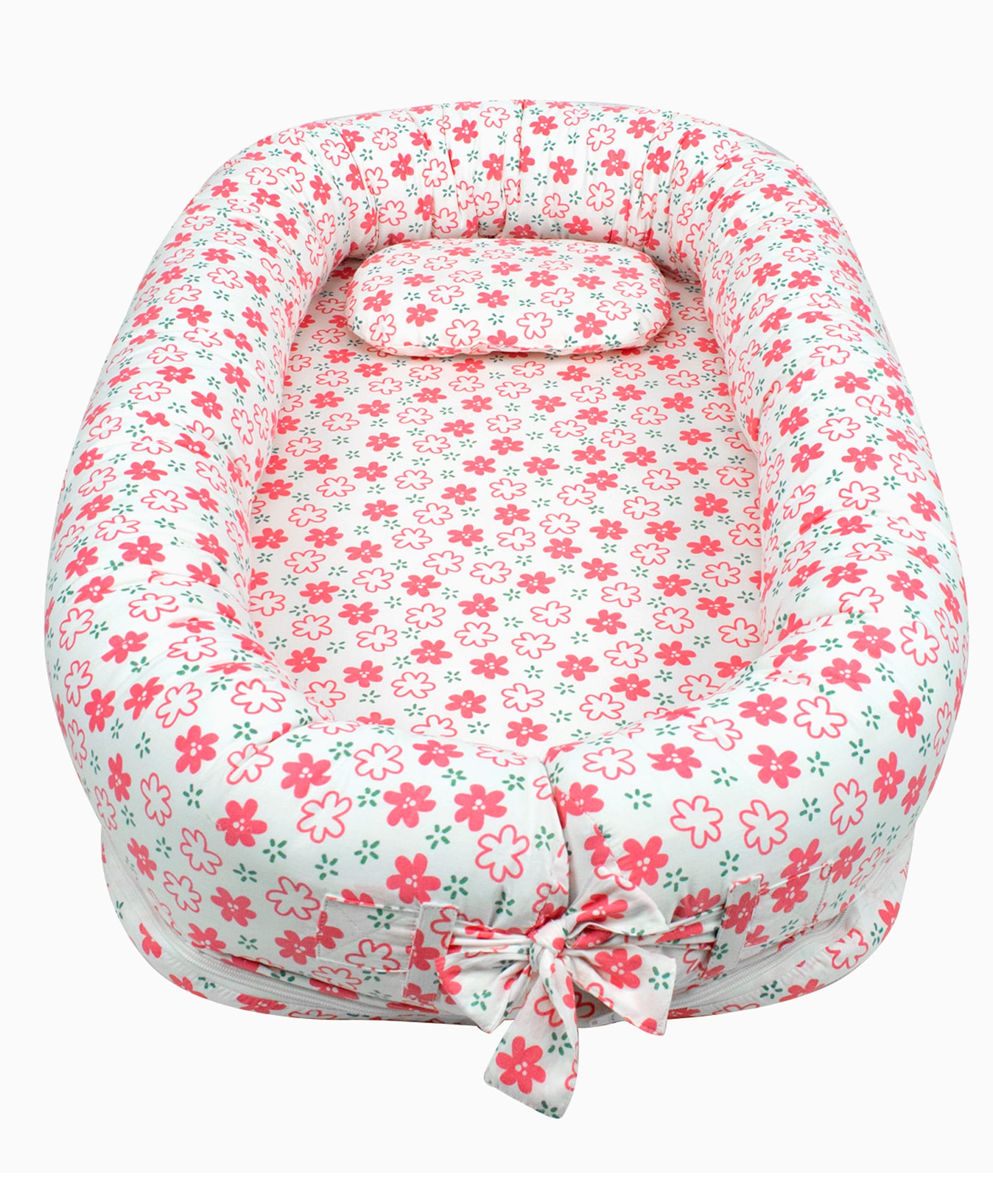 TIDY SLEEP Blossom Baby Nest For New Borns - Pink-picture-41