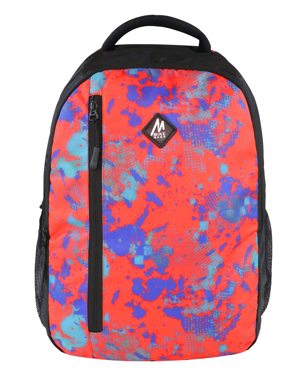 Mike Armour Deluxe Laptop Backpack-Red & Black Height - 18 Inches-image-1