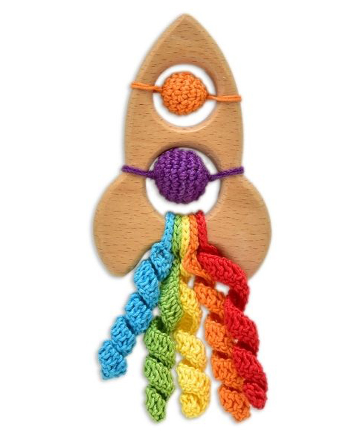 Happy Threads Handcrafted -  Rocked Teether-picture-14