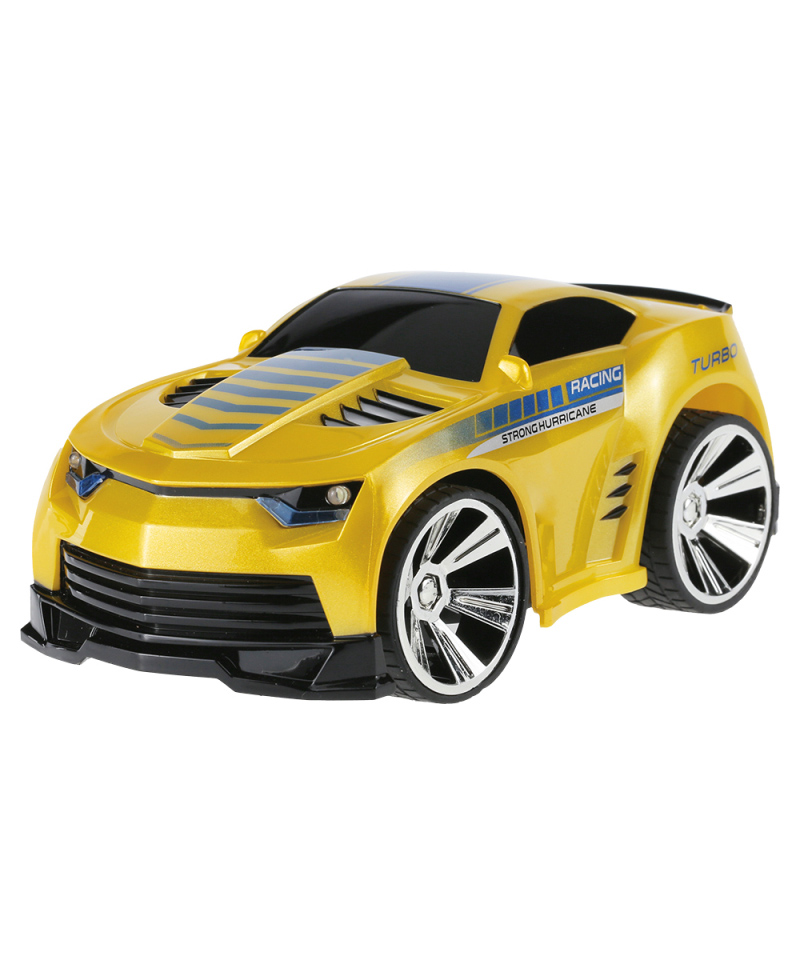 Fantasy India Free Wheel Toy Sports Car-Yellow-image-34