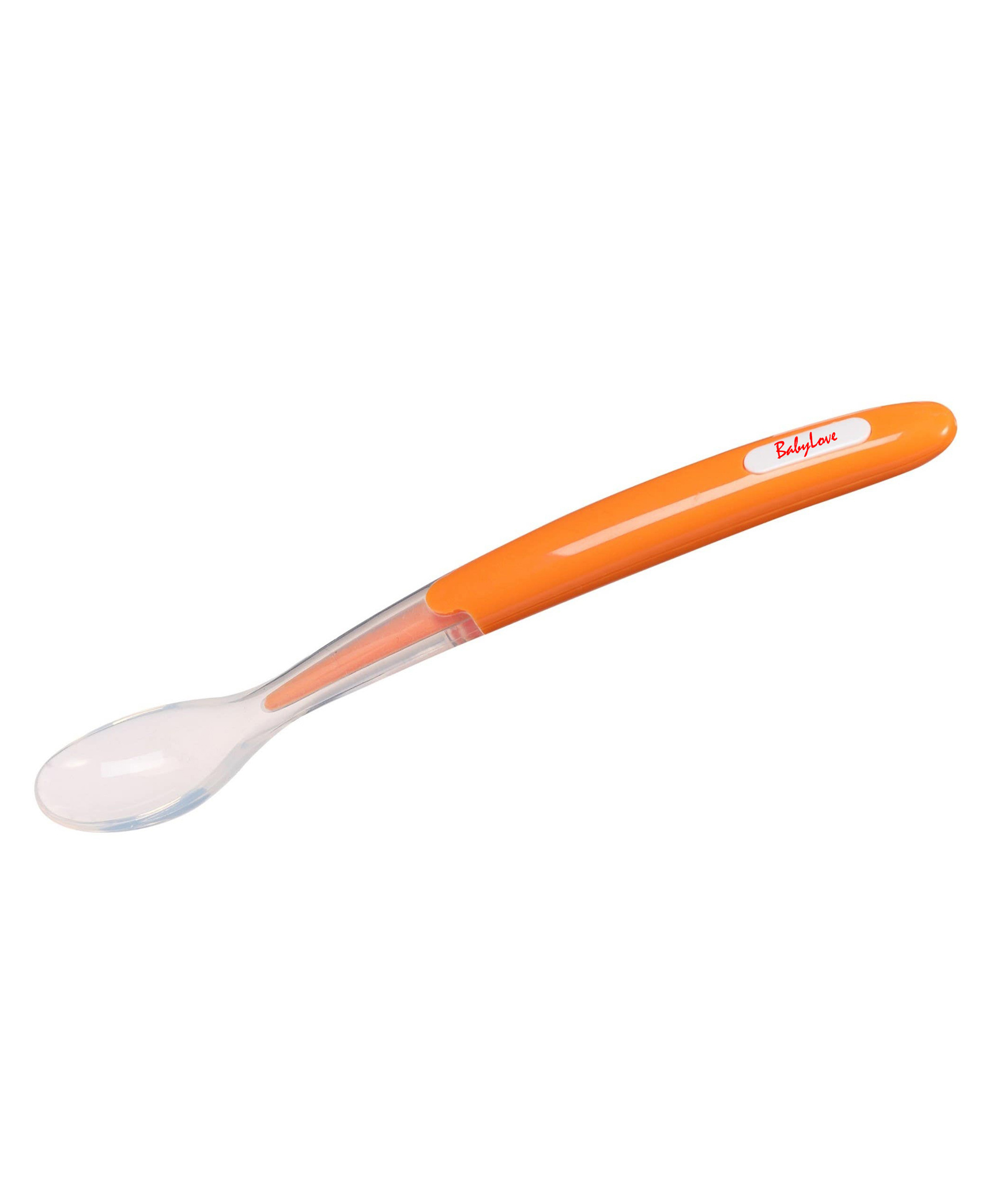 Fantasy India Baby Love Soft Tip Silicone Gel Spoon - Orange-image-31