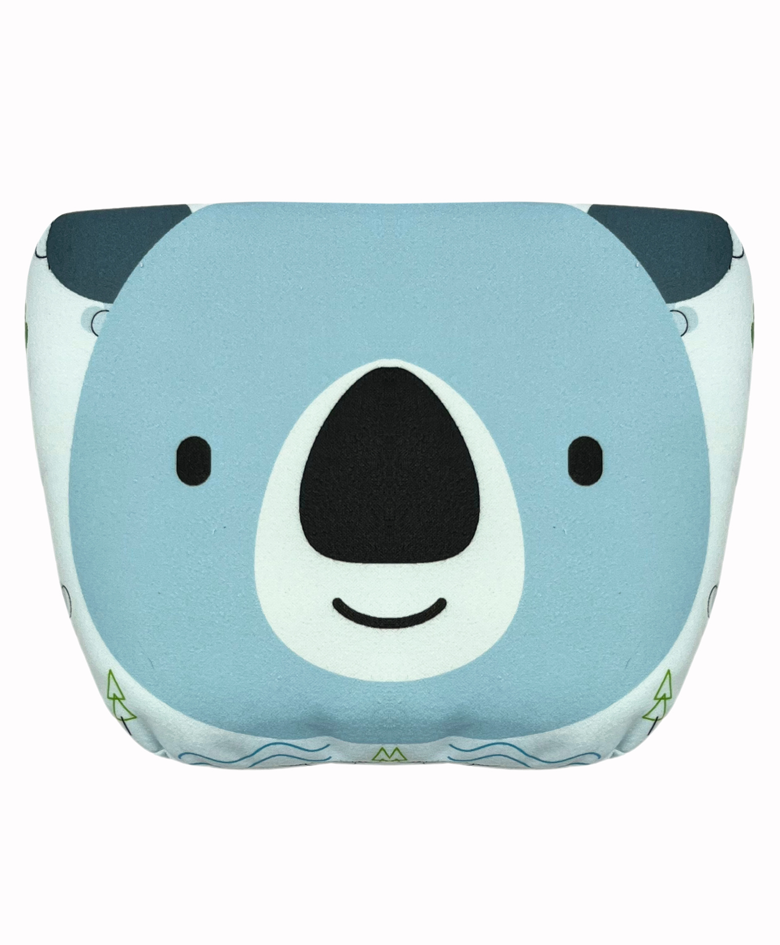 NEW COMERS Memory Foam Infant Baby Pillow for Preventing Head for Flat Head Syndrome -Sky Blue-image-26