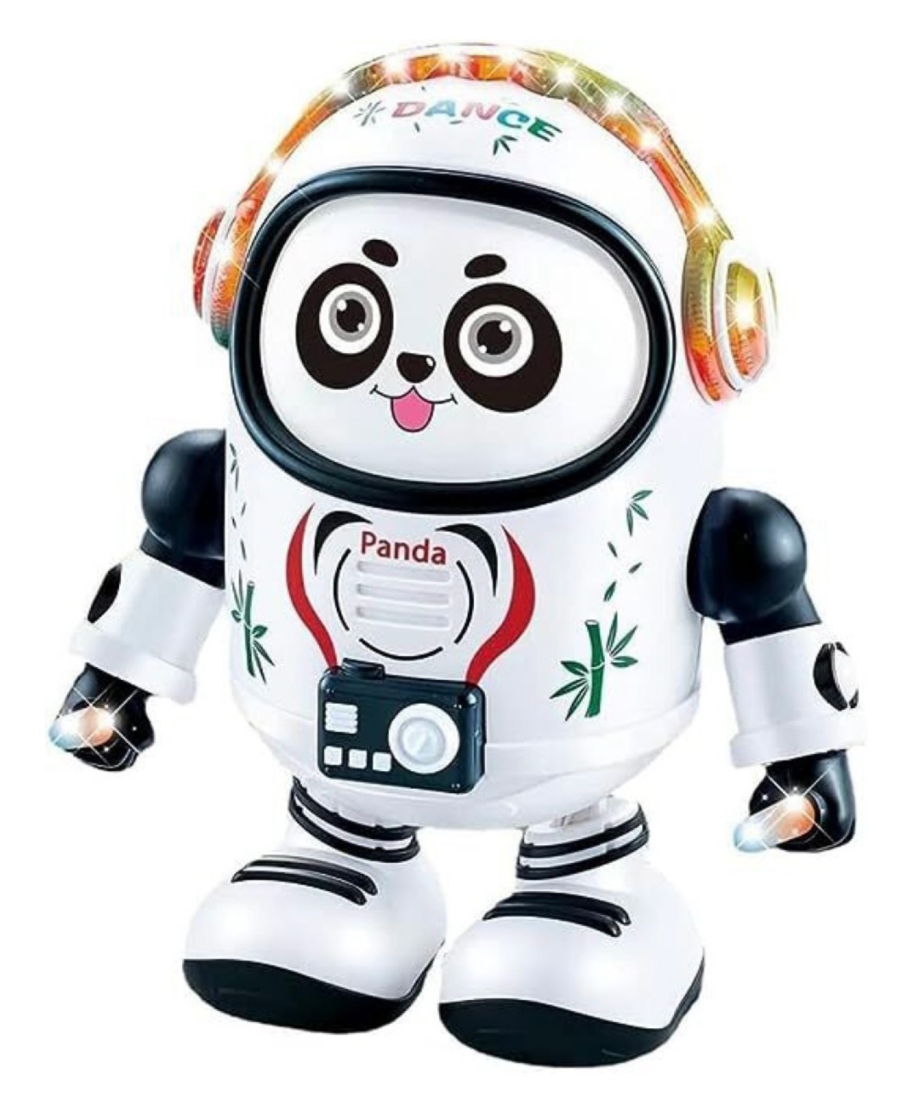 ARCADE TOYS Dancing Space Panda Toy with Flashlight & Music for Kids - Colour may vary-picture-0