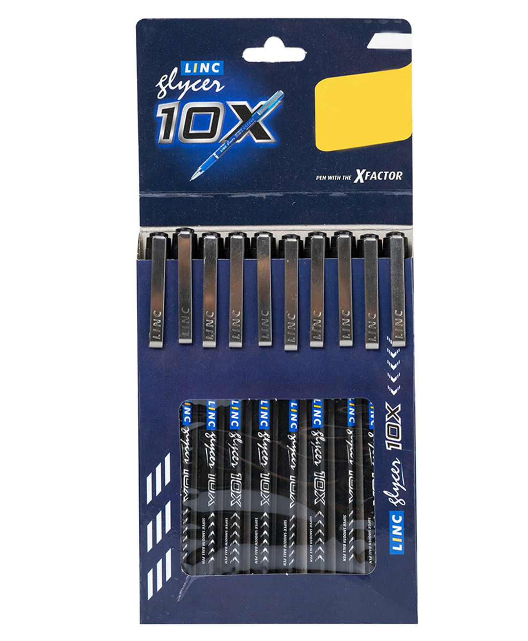 Linc Glycer 10X Ball Pen - Black Ink, 10 Pcs-image-20