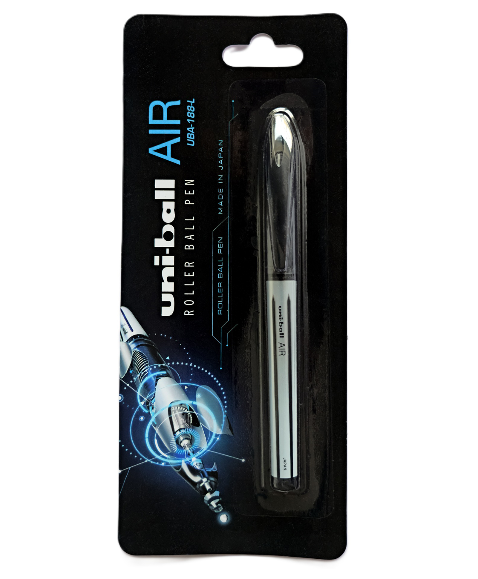 Uni Ball UBA 188 L Roller Pen  - Black Ink , Pack of 1-image-25