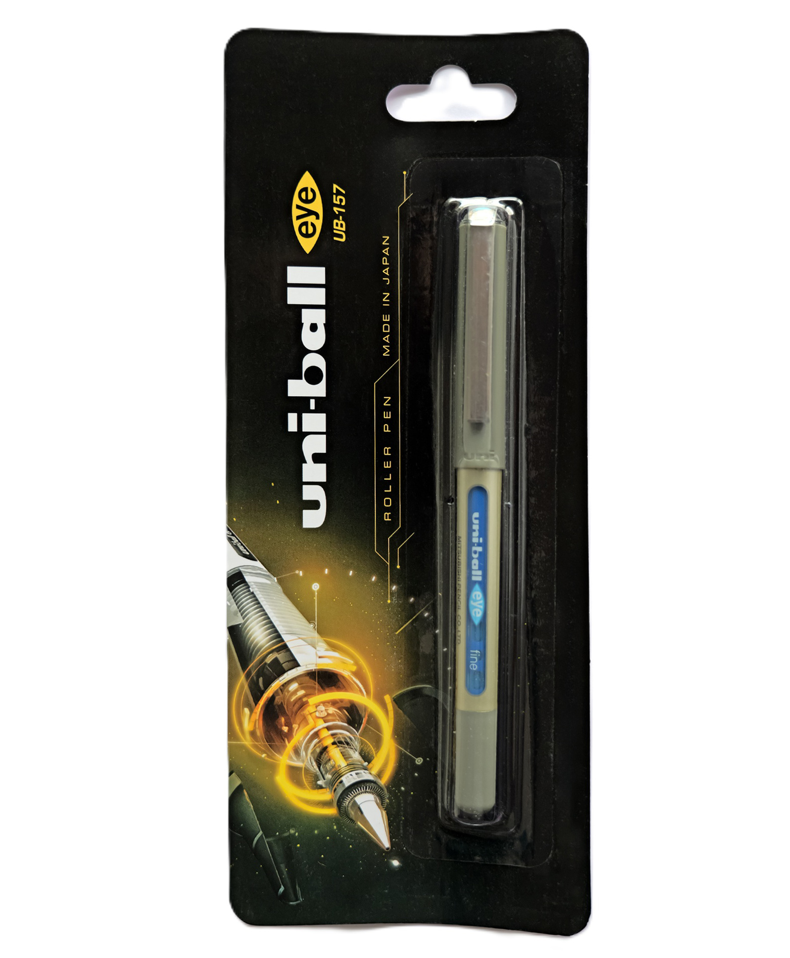 uniball Uni Ball UB 157 Eye Roller Pen - Blue Ink , Pack of 1-picture-24