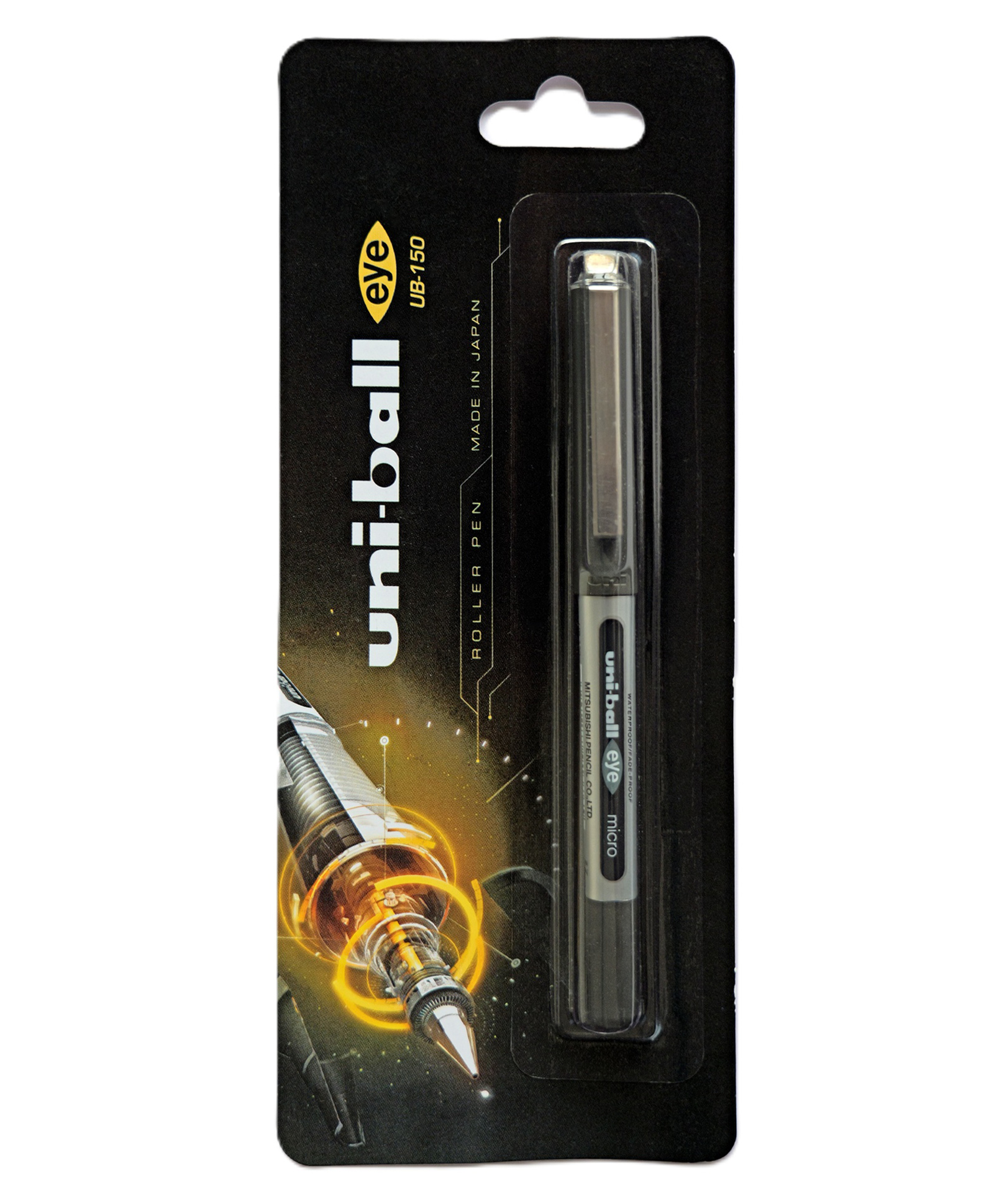 Uni Ball UB 150 Eye Roller Pen - Black Ink , Pack of 1-image-28