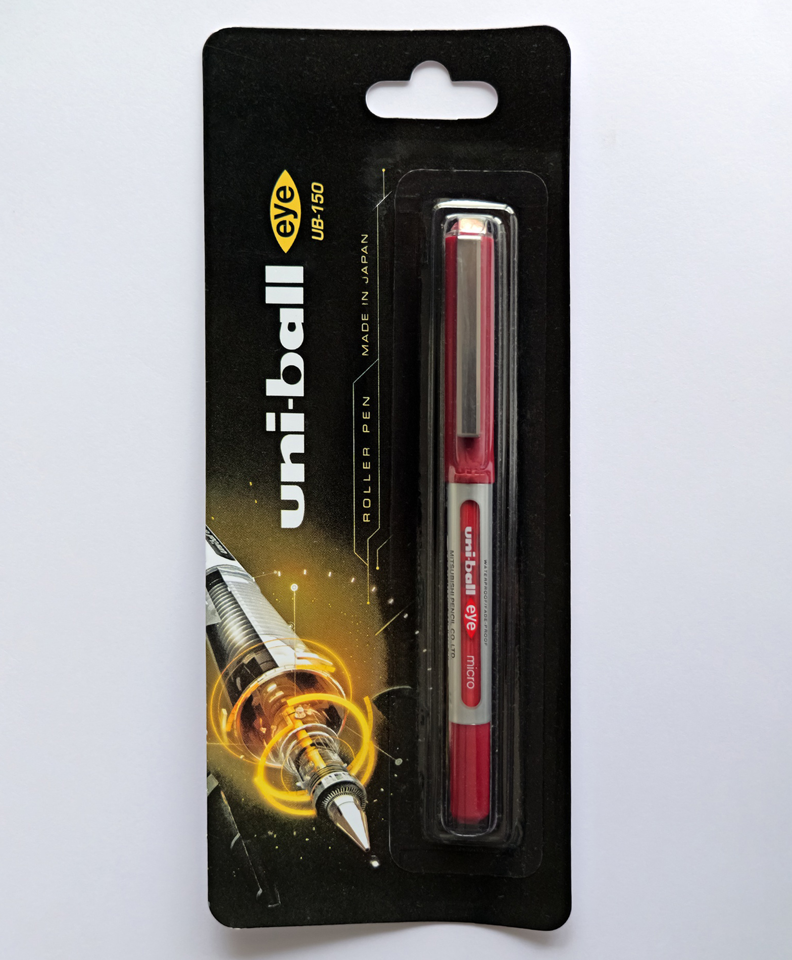 uniball Uni Ball UB 150 Eye Roller Pen - Red Ink , Pack of 1-picture-23