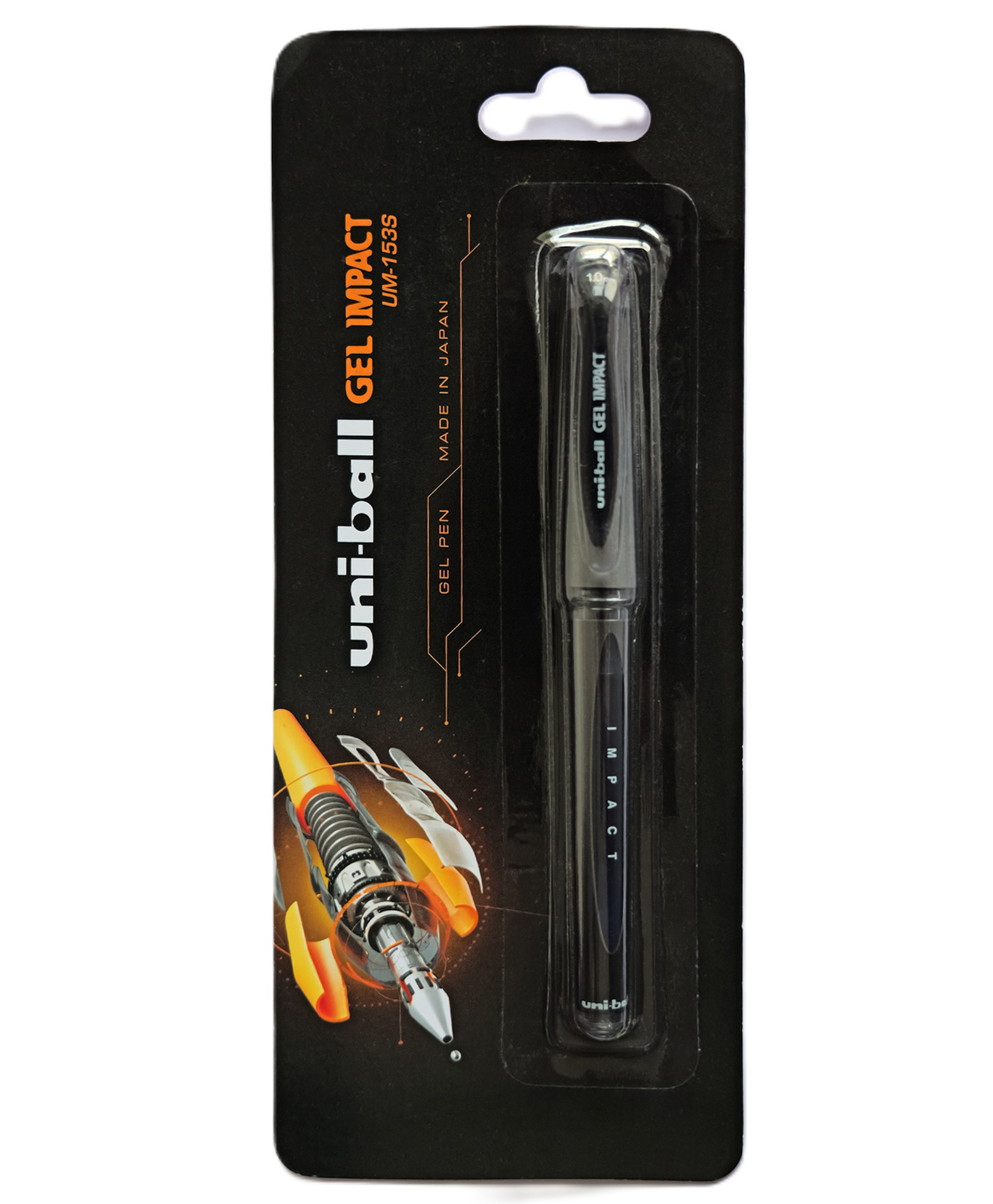 Uni Ball UM 153 S Impact Gel Pen -   Black Ink, 1 pcs-image-15