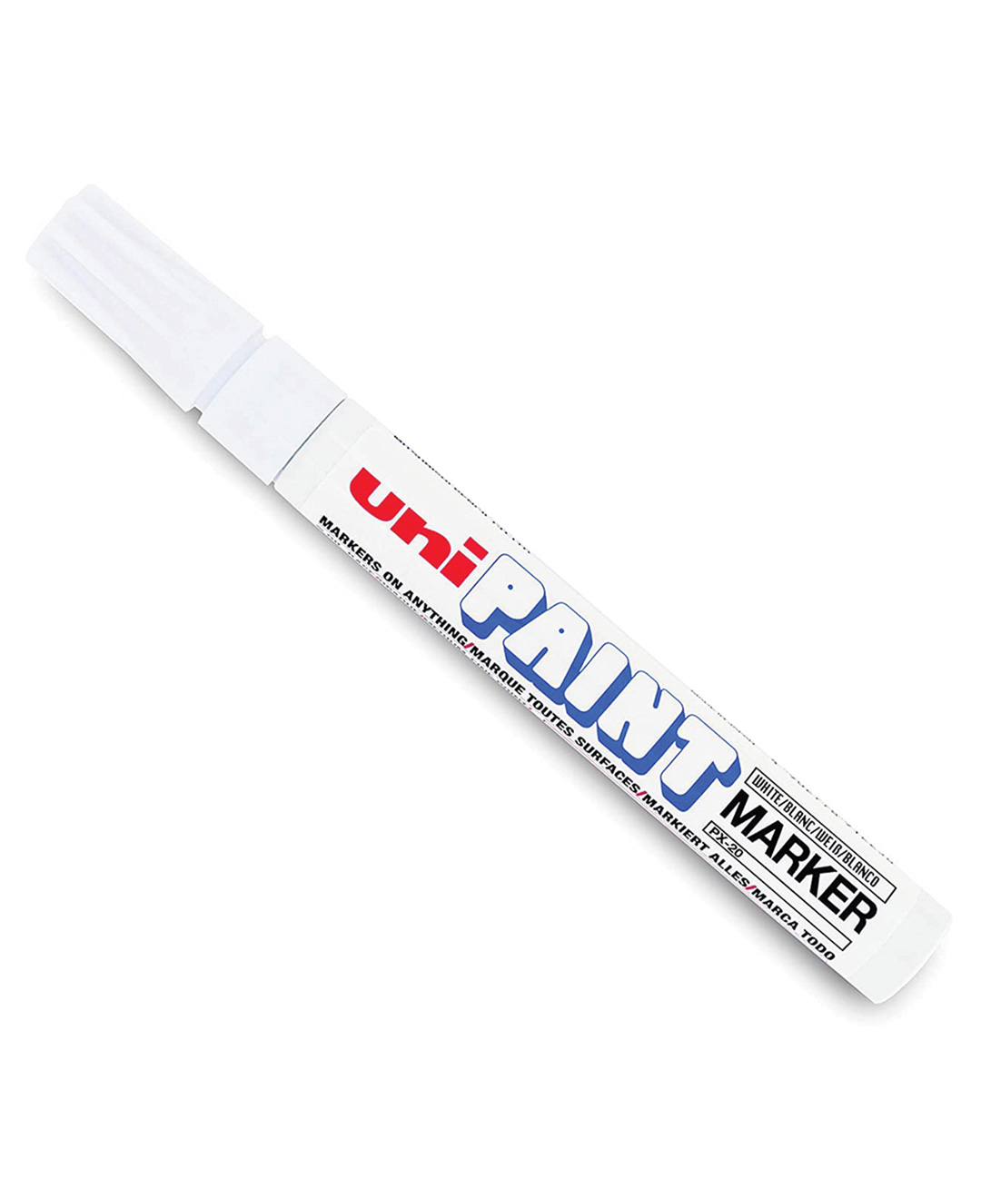 uniball Uni Ball Permanent Paint Marker Pen -PX 20L, White Ink , 1 Pcs-picture-17