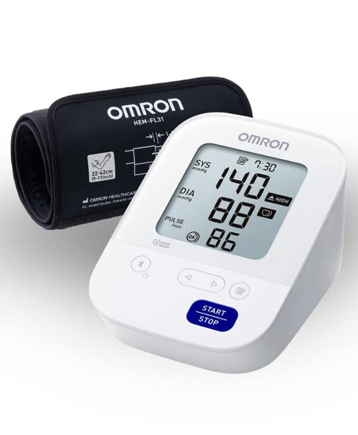 Omron HEM 7156 Digital BP Monitor with 360 Accuracy Intelli Wrap Cuff for All Arm Sizes-White-image-43