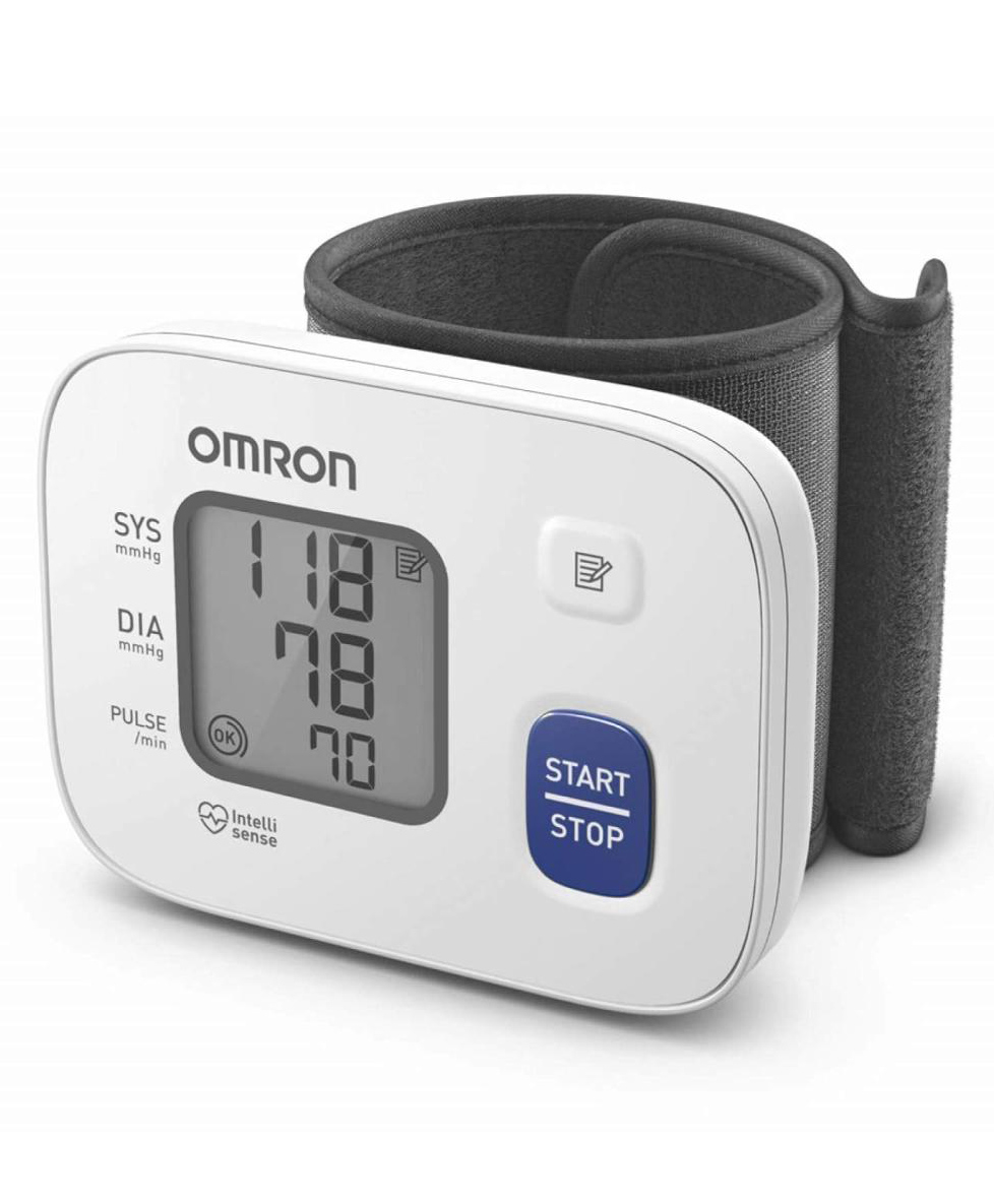 Omron HEM 6161 Fully Automatic Wrist Blood Pressure Monitor - White-picture-14