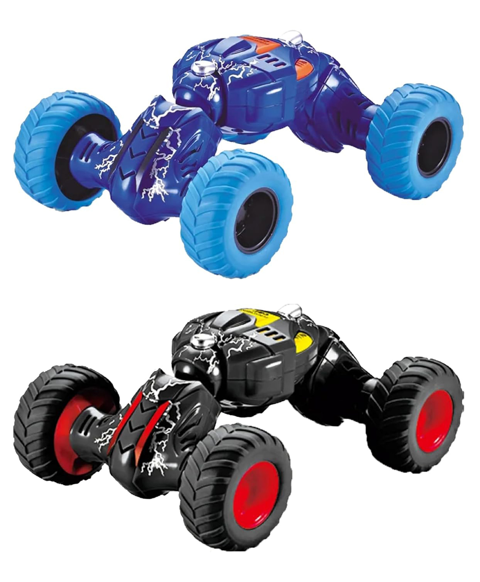 VGRASSP Pull Back Monster Telescopic Non Electric Car Toy with Press-Pull-Leave Feature Run On Any Surface Without Battery Friction Powered Toy - Color As Per Stock (Pack of 2)-image-26