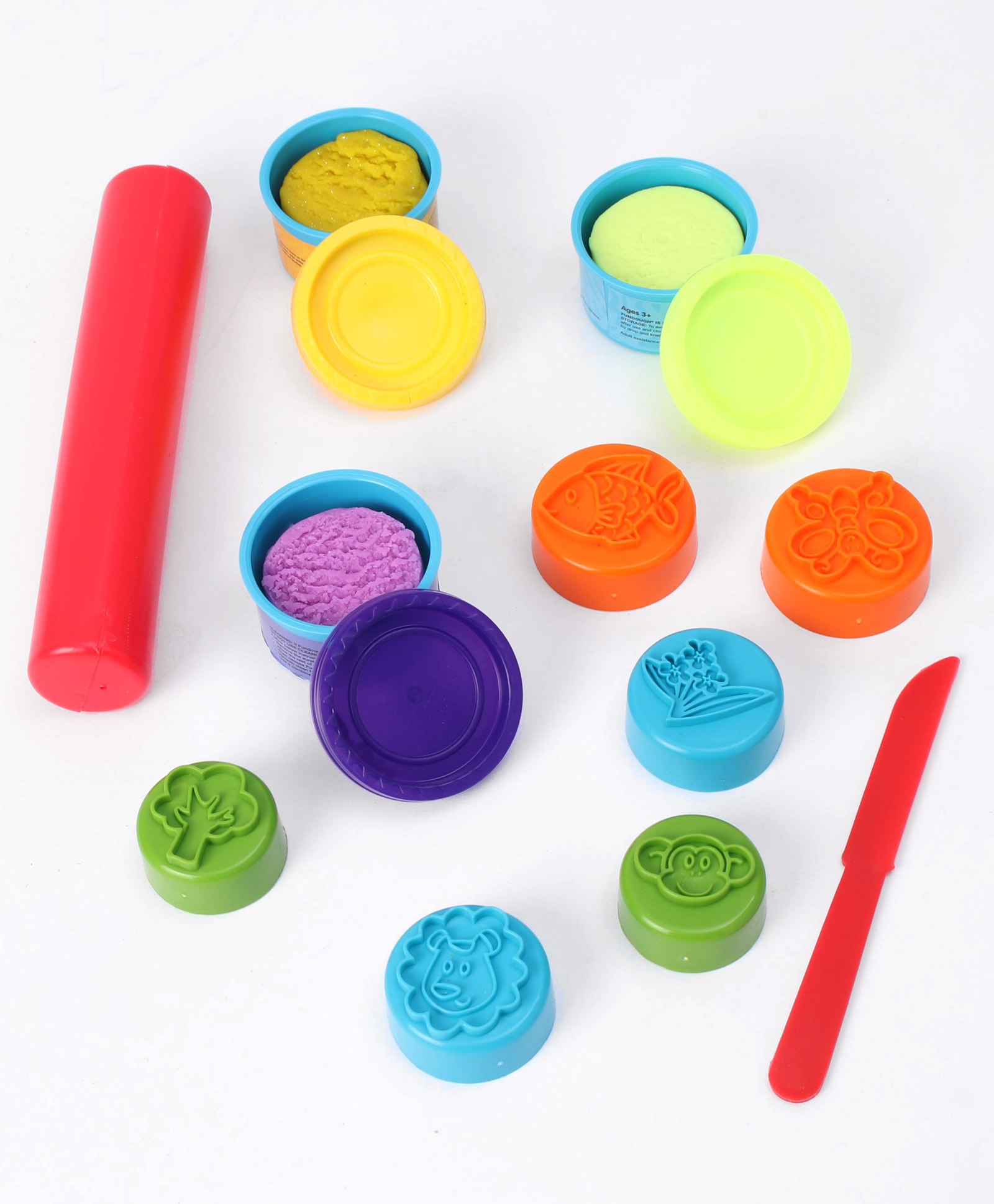 Funskool Fundough Deluxe Roller Set - Multicolour-image-11