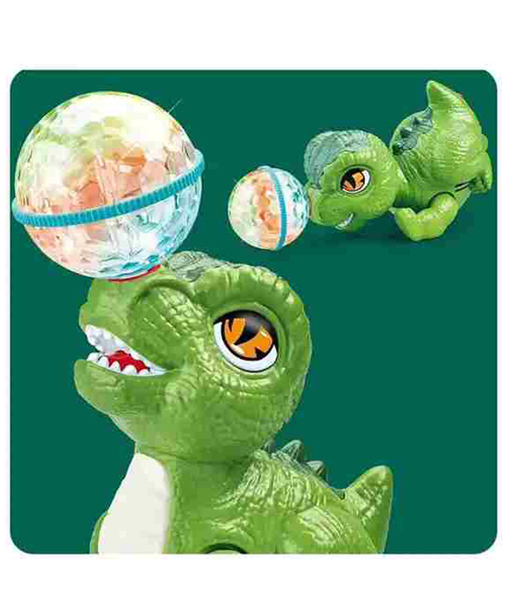 AKN TOYS Universal Walking Top Head Ball Cartoon Animal Lights Musical Stunt Kids Funny 360 Degree Rotation Electric Robot Dinosaur Toy -  (Color May Vary)-image-35