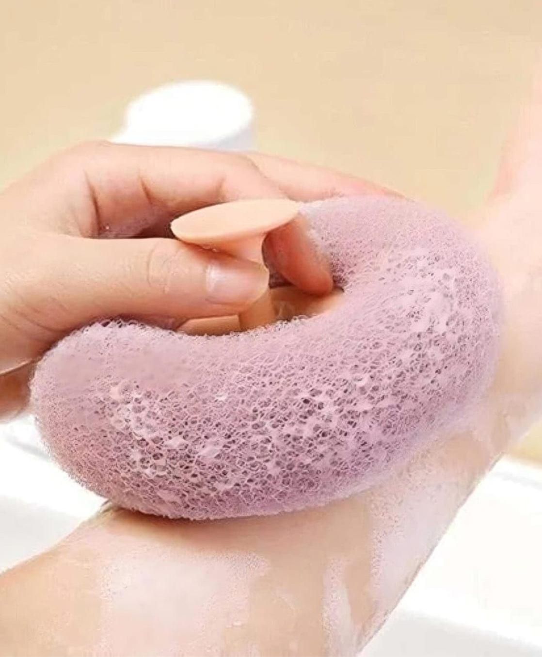 LuvLittle Baby Bath Sponge (Colour May Vary)-image-38