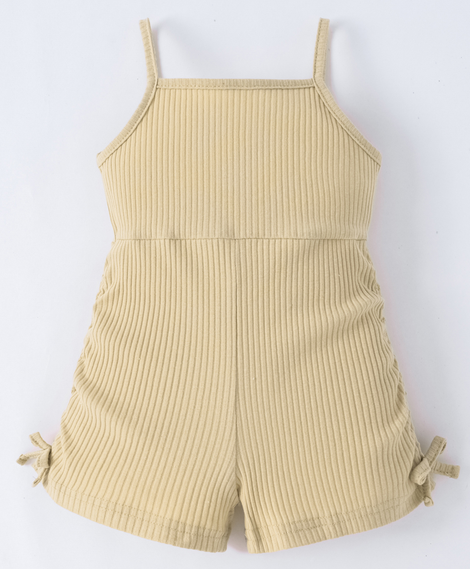 Kookie Kids Singlet Sleeves Jumpsuit With Solid Colour - Khaki-picture-23