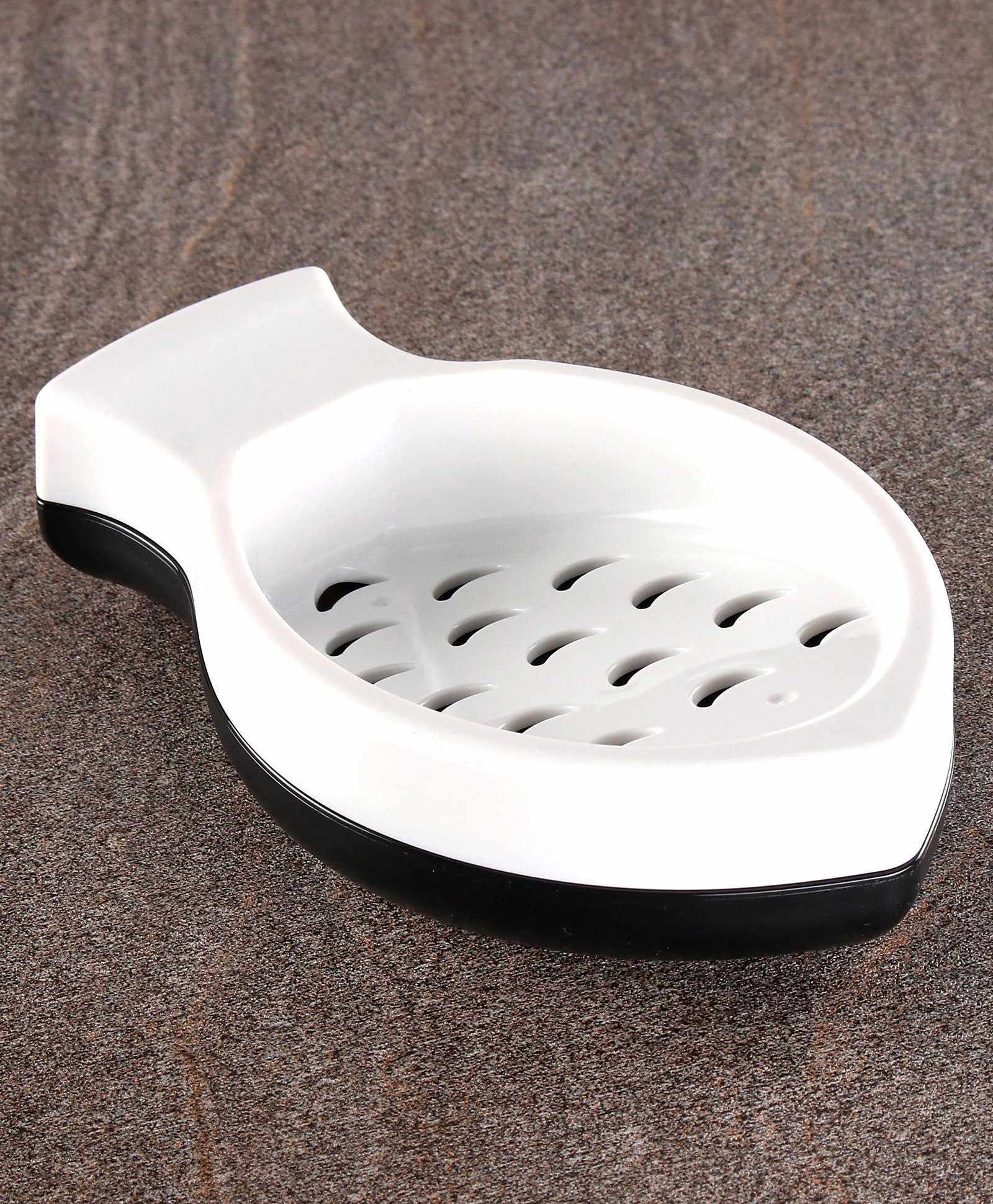 fab n funky Fish Shape Soap Case- White-picture-18