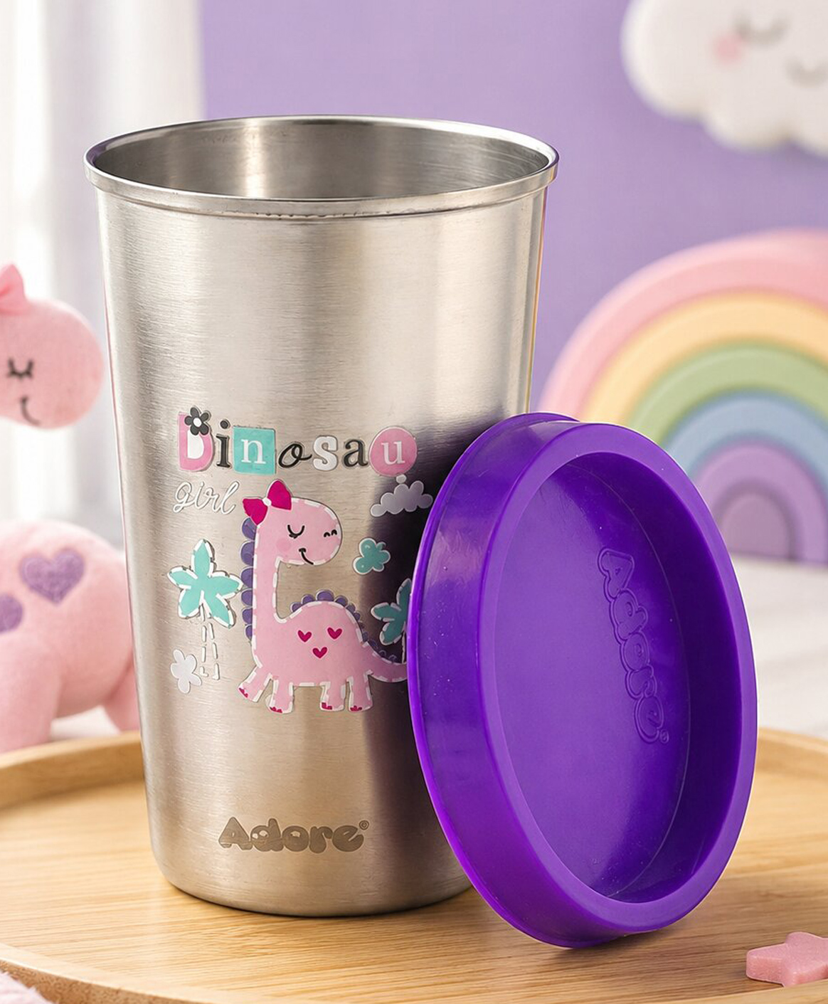 Adore Uno! Printed Stainless Steel Tumbler with Lid - 300ml-picture-12