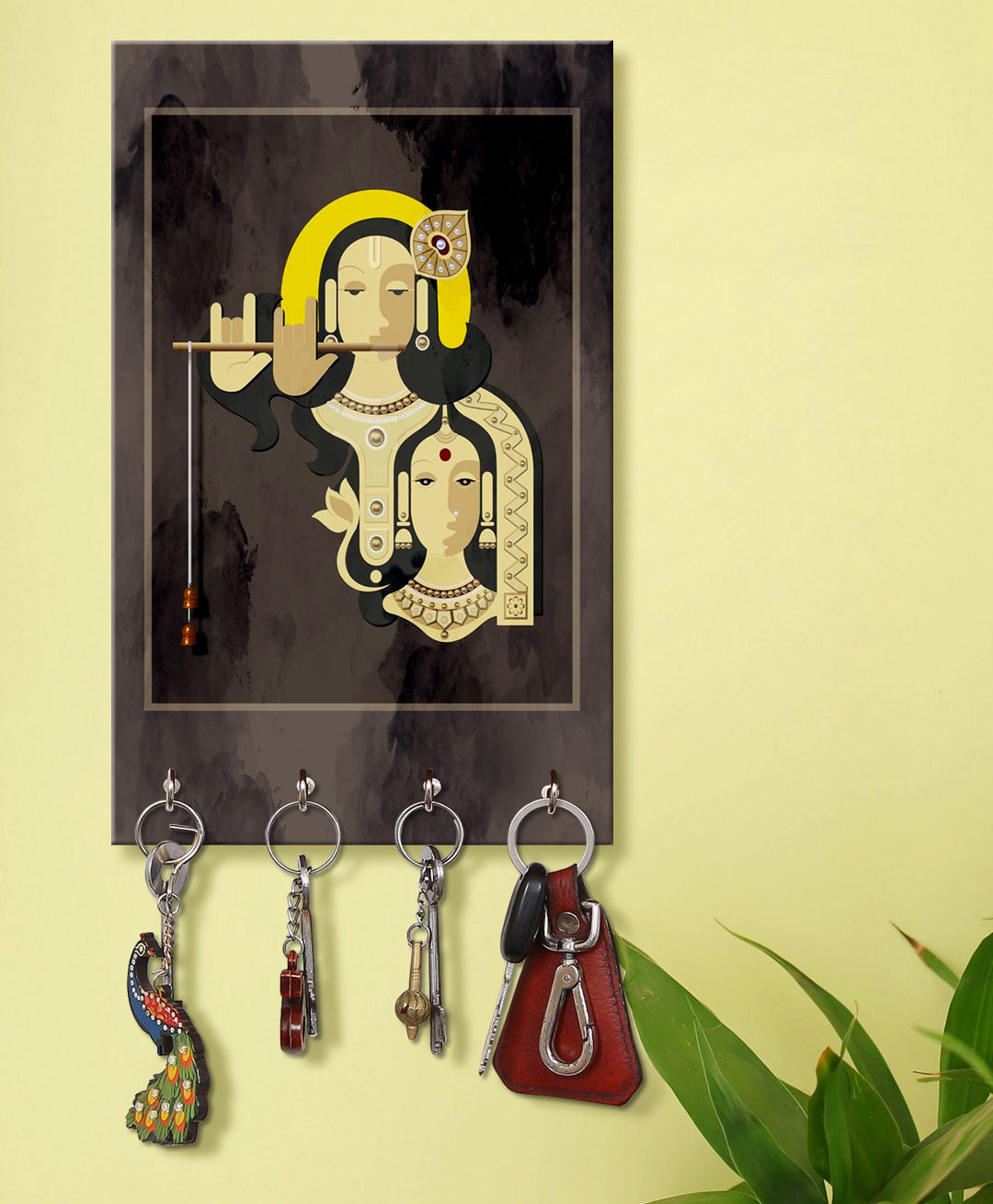 999Store Stylish Wood Wall Mount Decorative Key Holder-picture-12