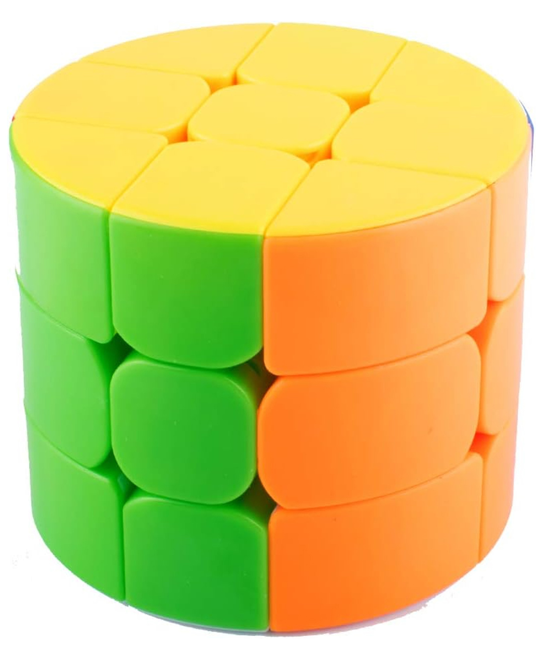 Azhari 3x3 Stickerless Speed Cylinder Cube for Kids & Adults Speedy Stress Buster Brainstorming Puzzle (Multicolor)-picture-15