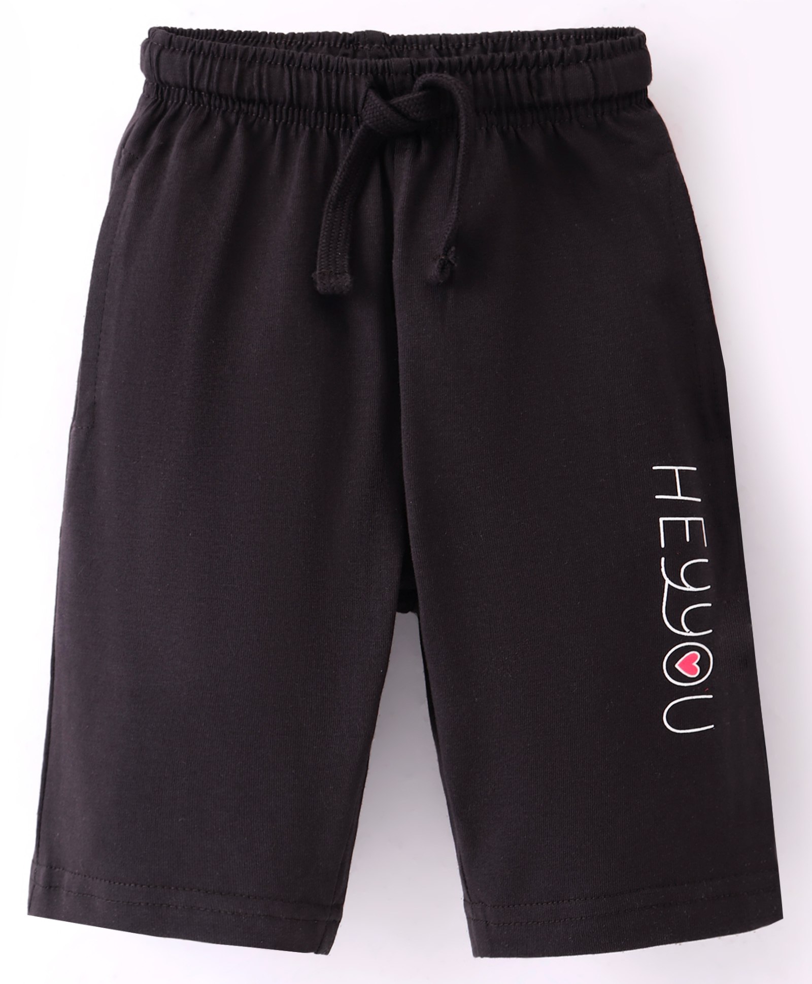 Doreme Single Jersey Three Fourth Length Pant Text Print - Arcadia Grey-image-28