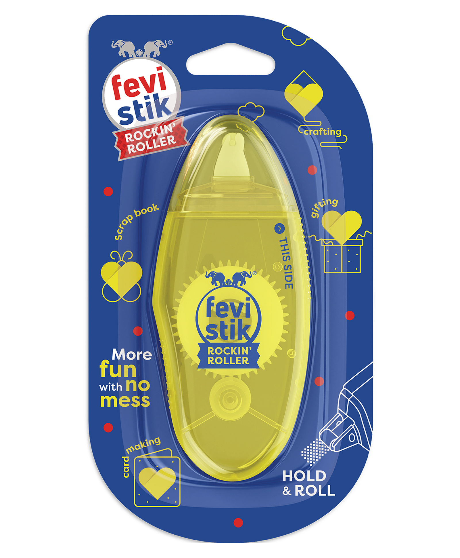 Fevistik Rockin Roller Adhesive Roller Multipurpose -Multicolor-picture-12