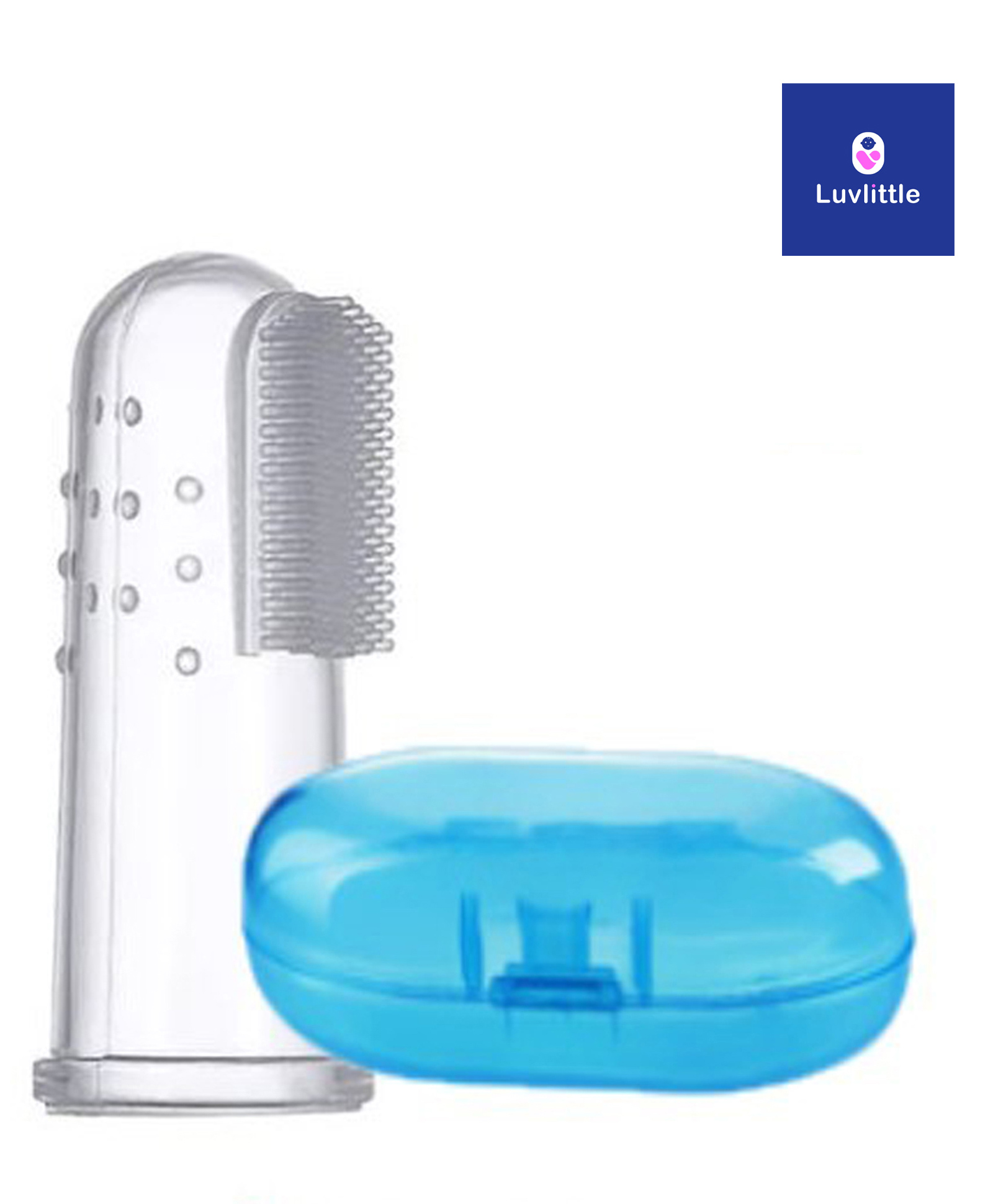 Luvlittle Soft Silicone Finger Toothbrush - blue-picture-18