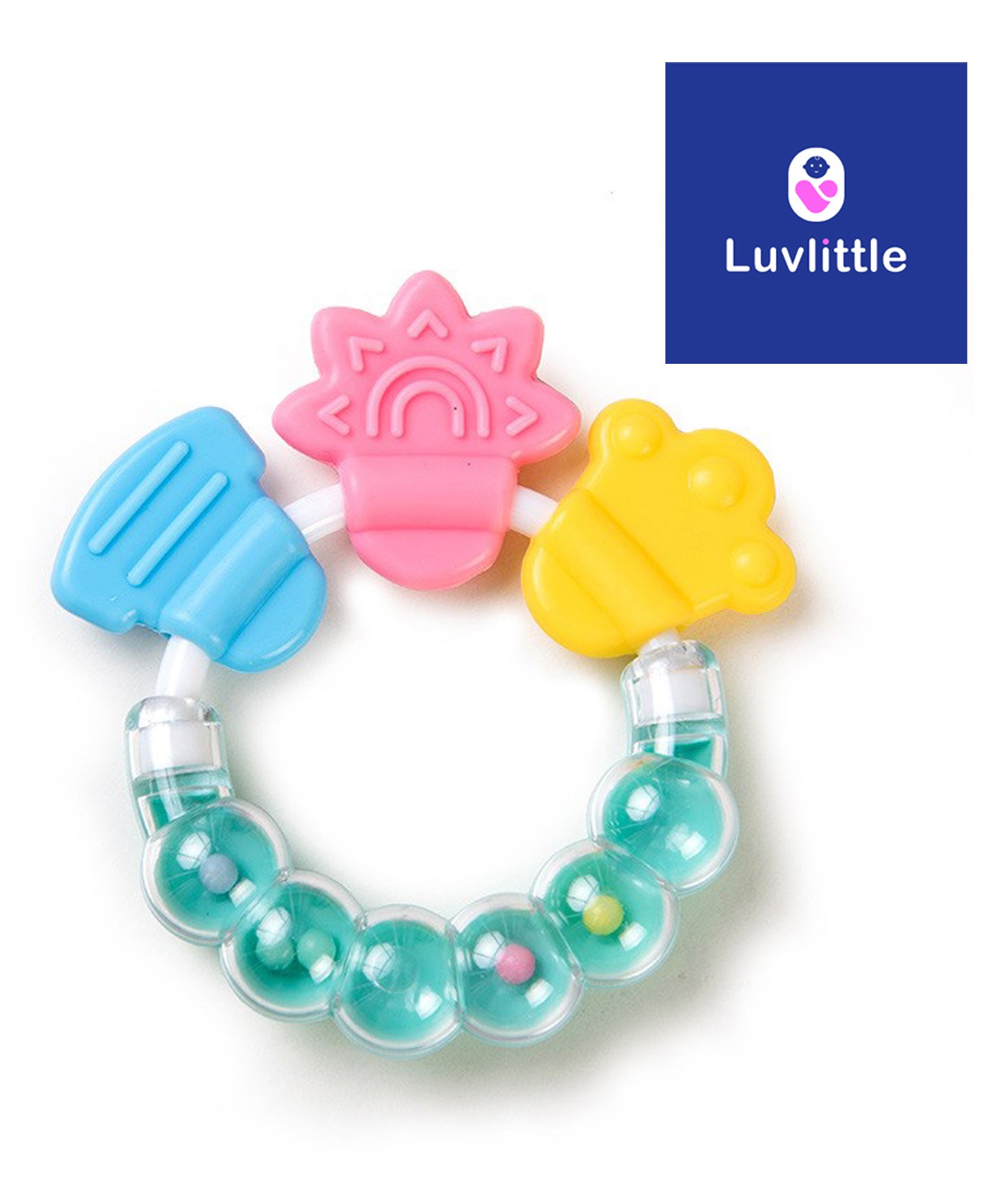 Luvlittle  Silicone Teether - Green-picture-22