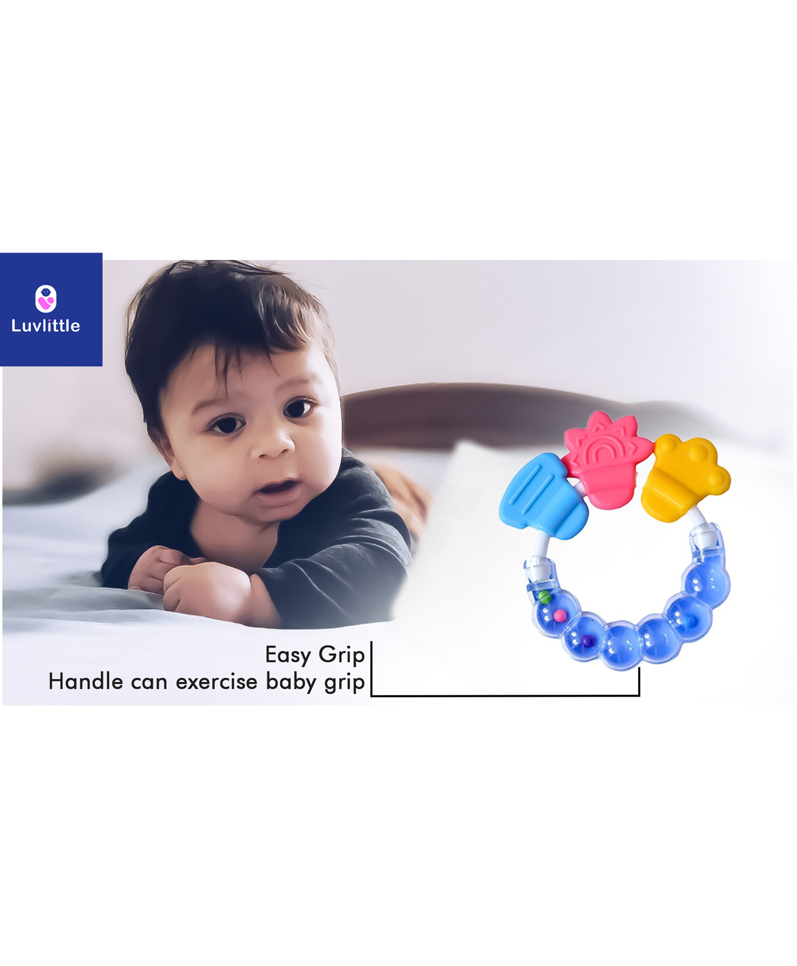 Luvlittle  Silicone Teether - Purple-picture-16