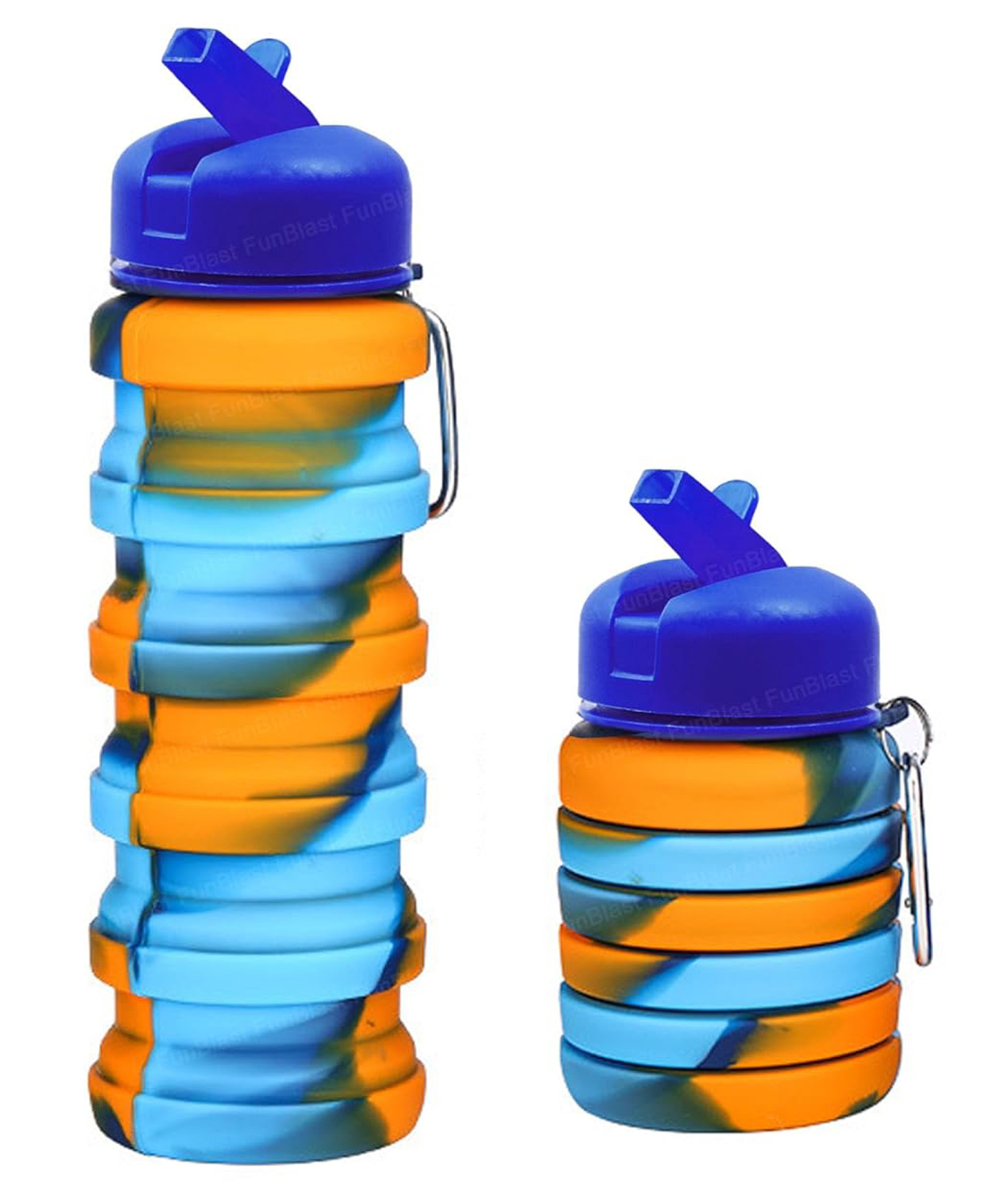 FunBlast Stylish Expandable Sipper Water BottleBlue-B-picture-11