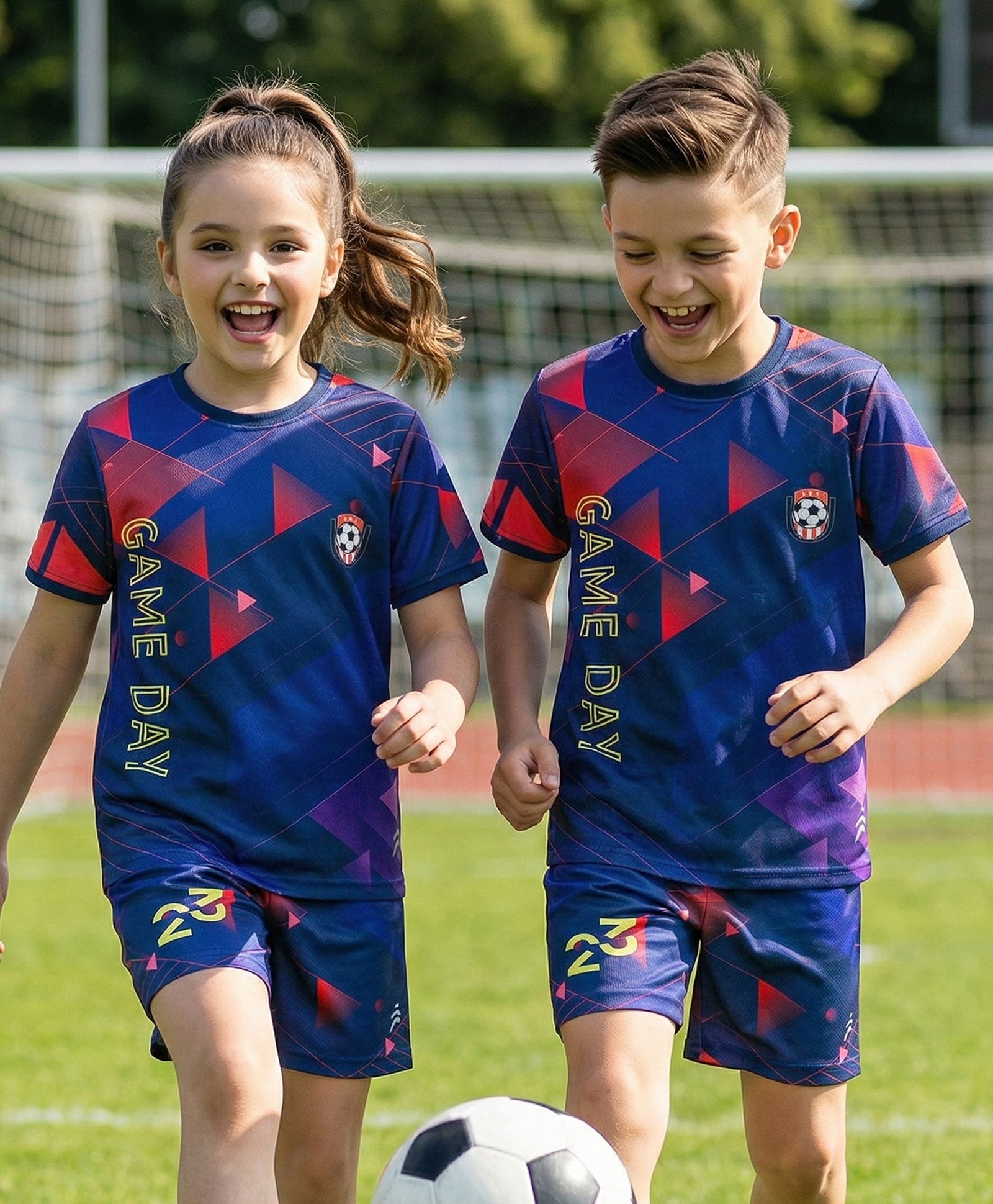 Pine Active Athelisure & Sportswear Boys Top & Bottomwear Set Navy 12-14Y