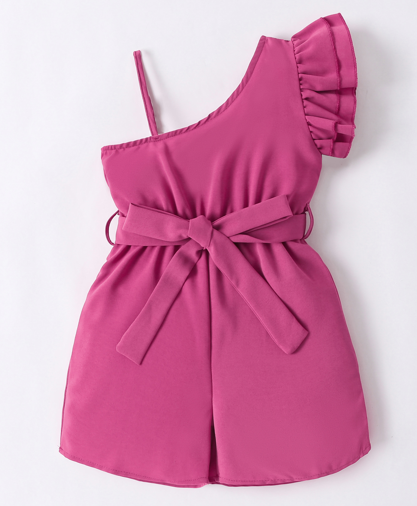 kookie kids Kookie KidsSleevelss JumpsuitSolid Colour - Fuchsia-picture-22