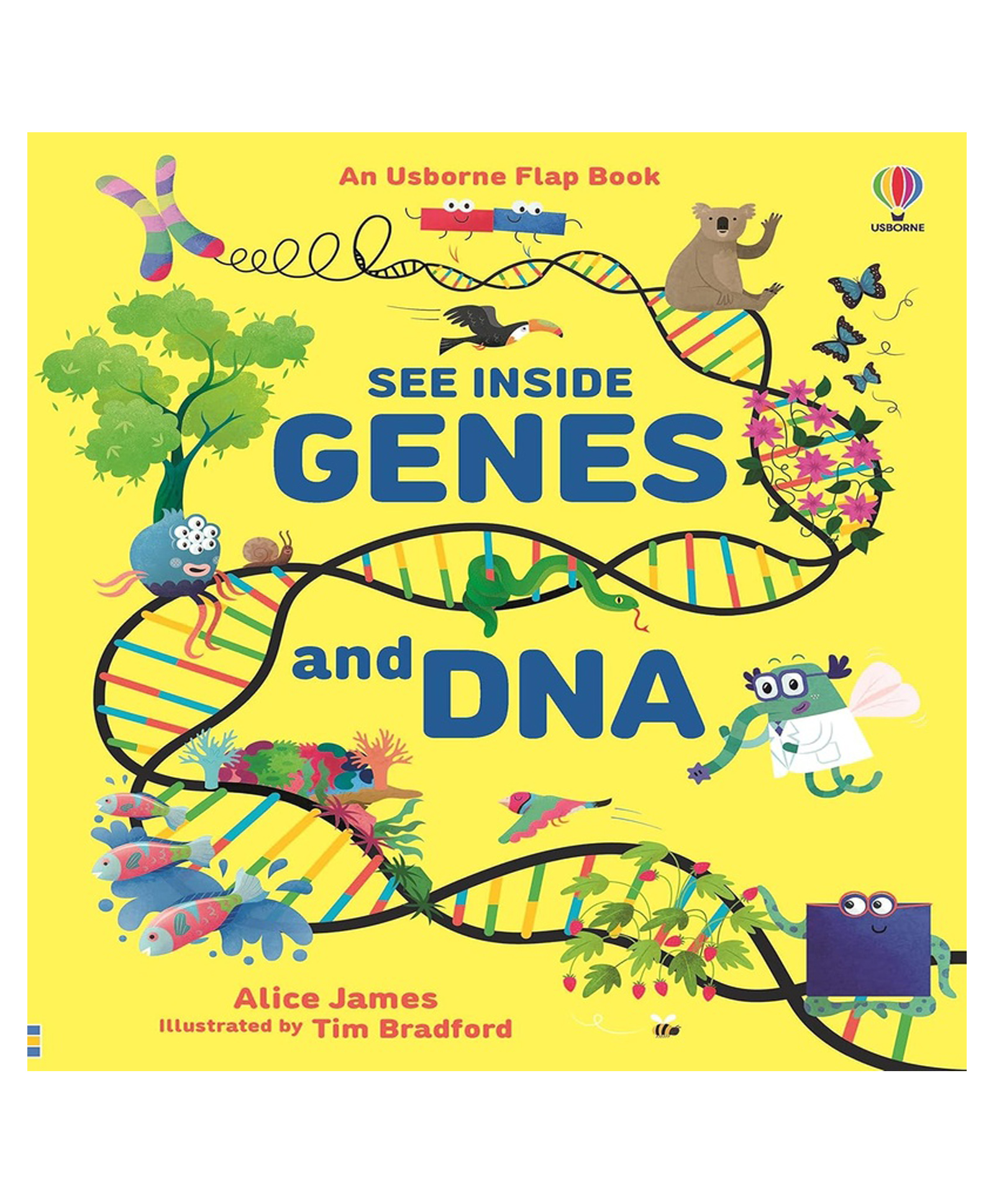 Usborne See Inside Genes and DNA - English-image-48