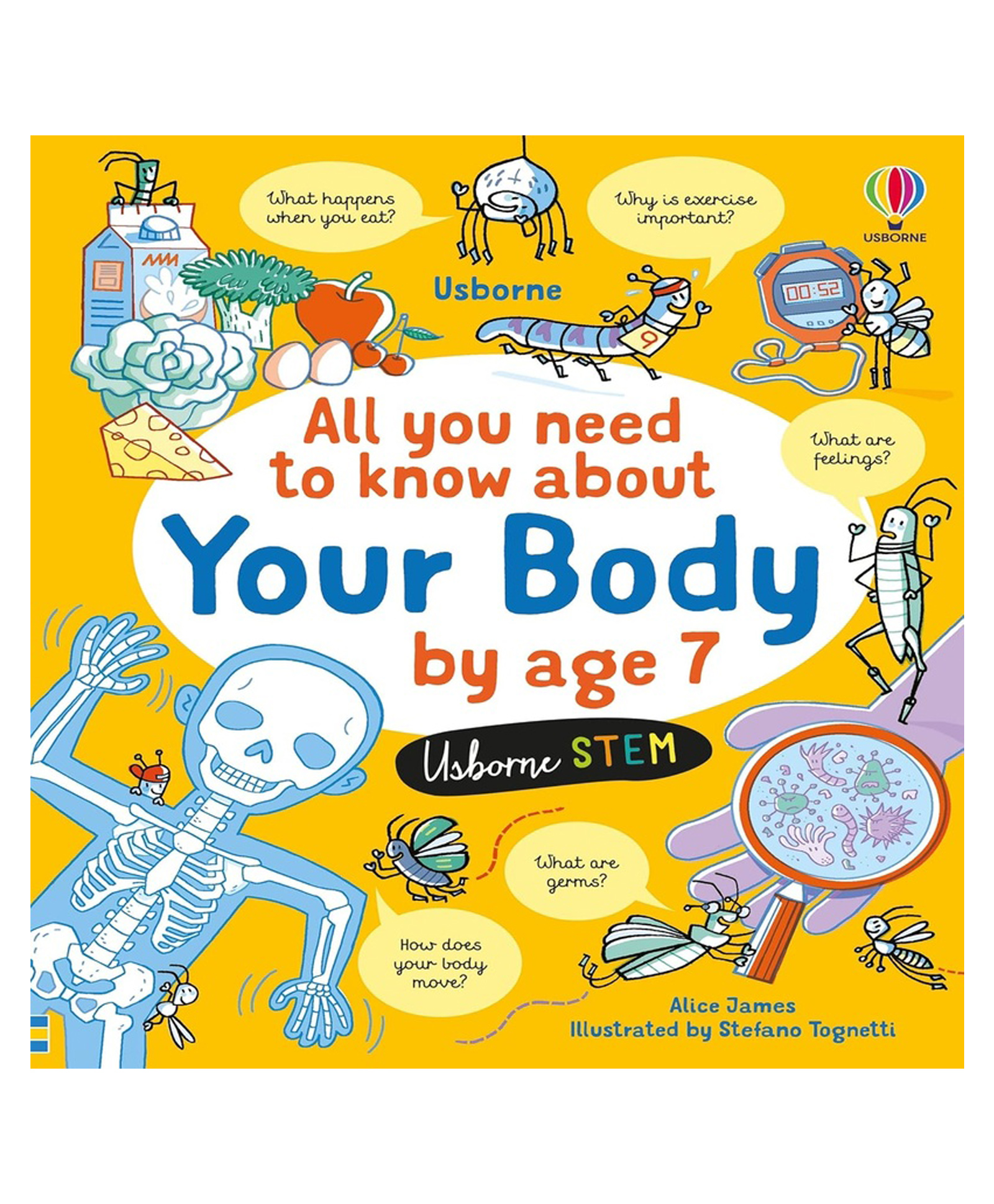 Usborne All You Need to Know about Your Body by Age 7 - English-picture-16