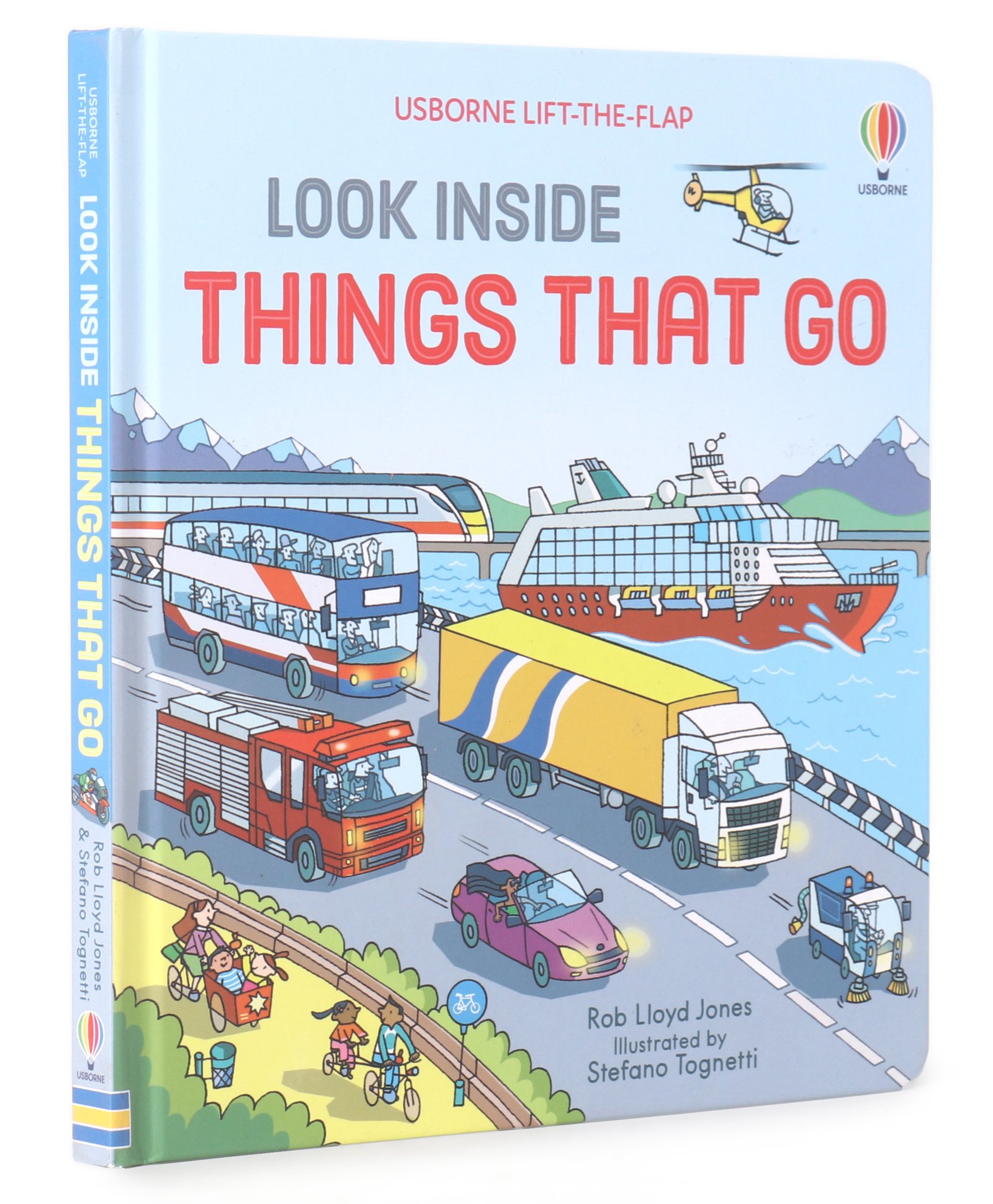 Usborne Look Inside Things That Go - English-image-8