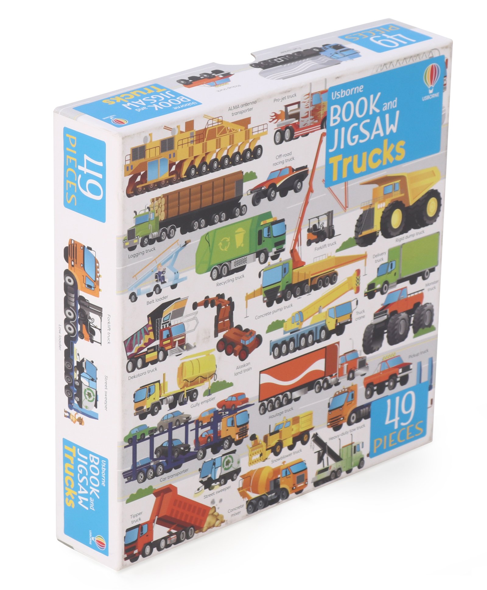 Usborne Book and Jigsaw Trucks - English-image-31