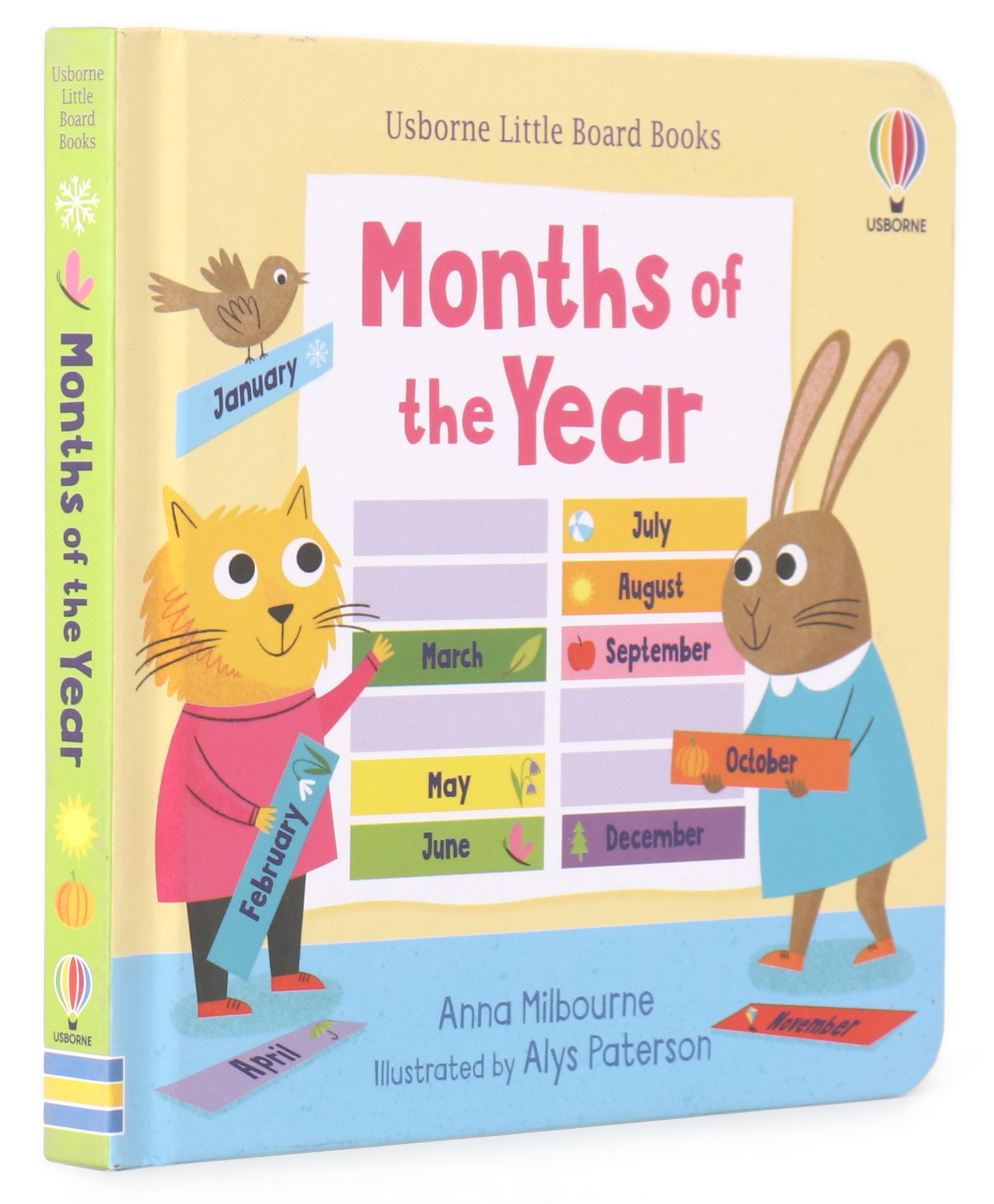 Usborne Little Board Books Months of The Year - English-image-33