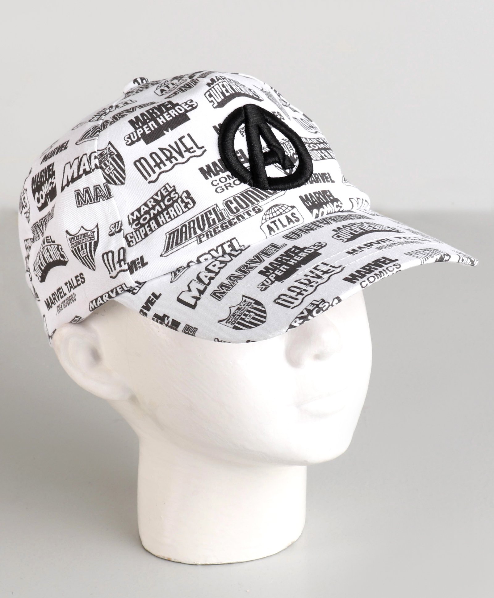 Pine Kids Marvel Cotton Avengers Baseball Cap White - Diameter 16.5 cm-image-10