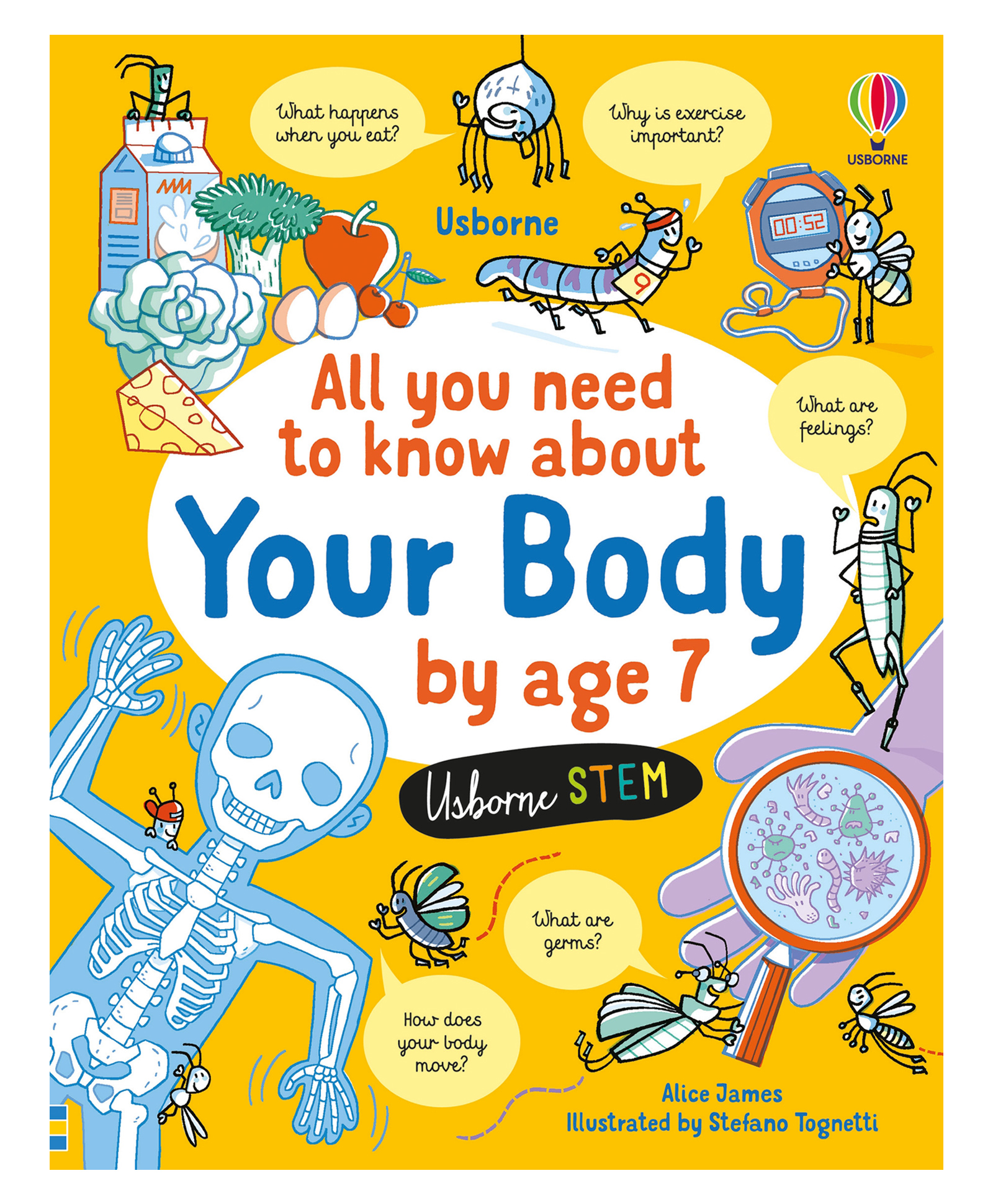 Usborne All You Need to Know About Your Body By Alice James - English-picture-20