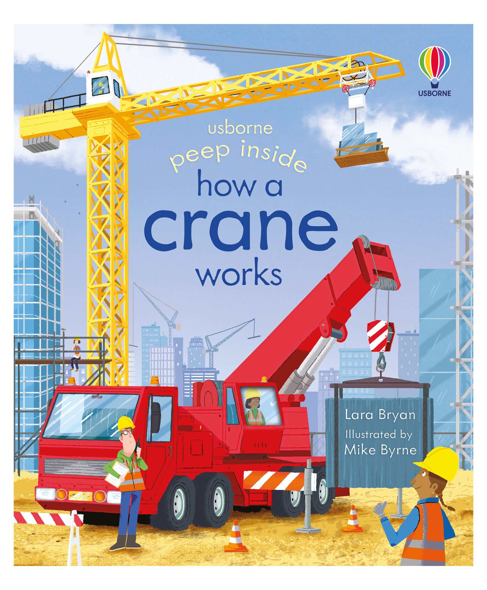 Usborne Peep Inside How a Crane Works By Lara Bryan - English-image-49