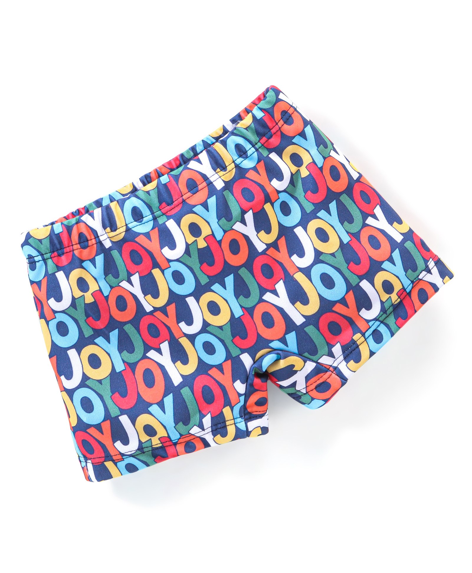 Babyhug Text Print Swimming Trunk - Multicolour-image-17