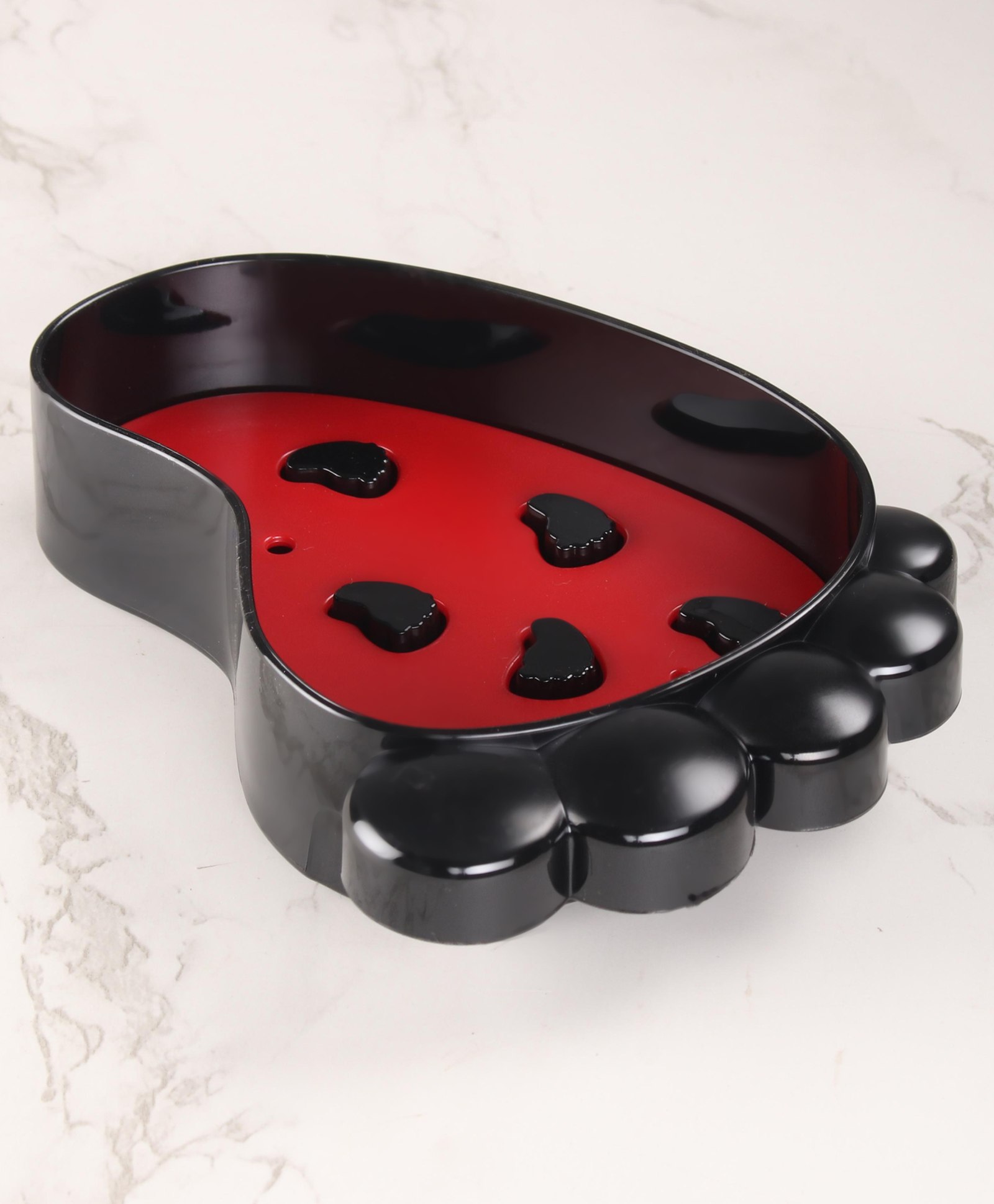 fab n funky Soap Case Footprint Shape- Red-picture-12