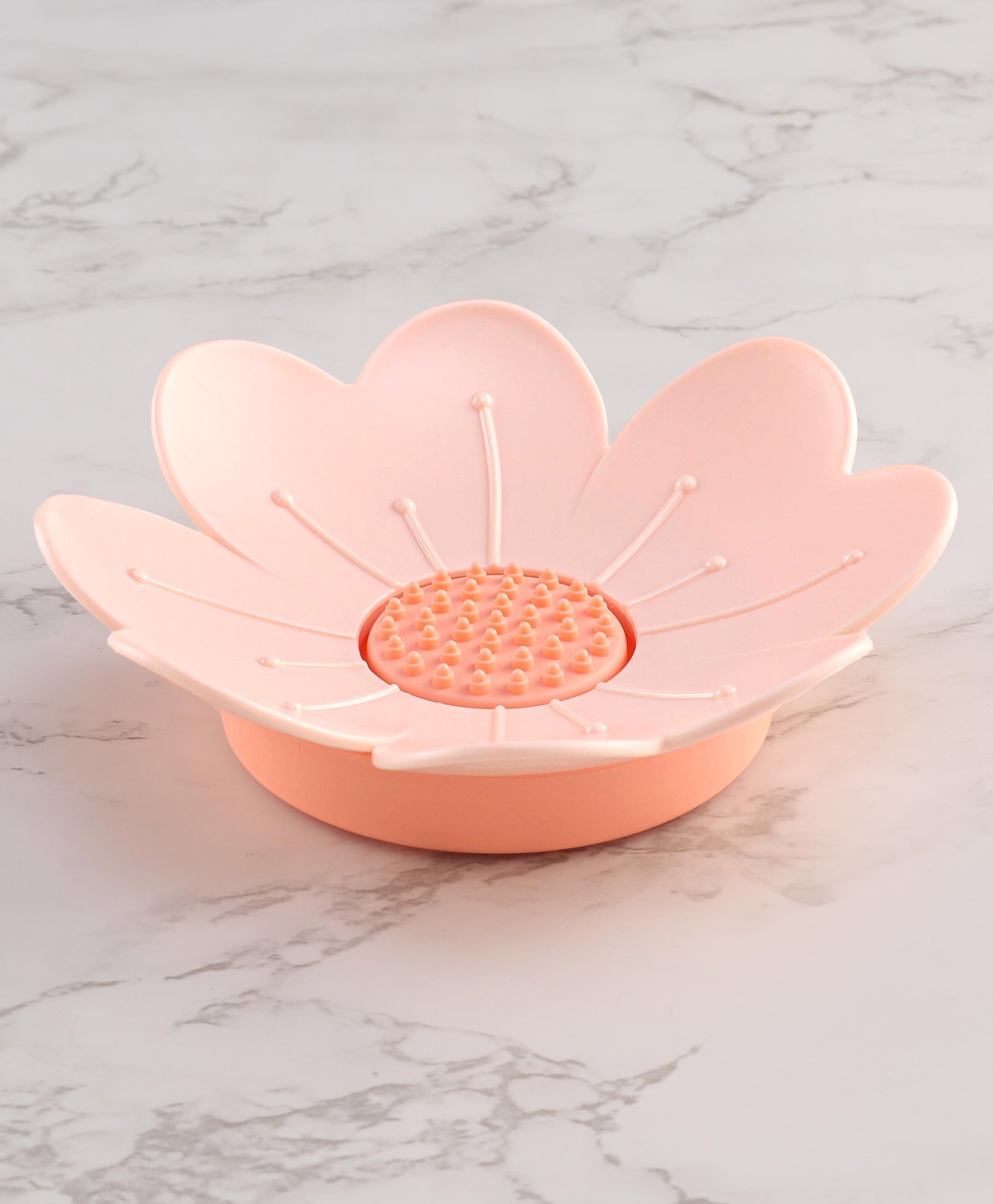 fab n funky Soap Case Flower Shape - Pink-picture-22