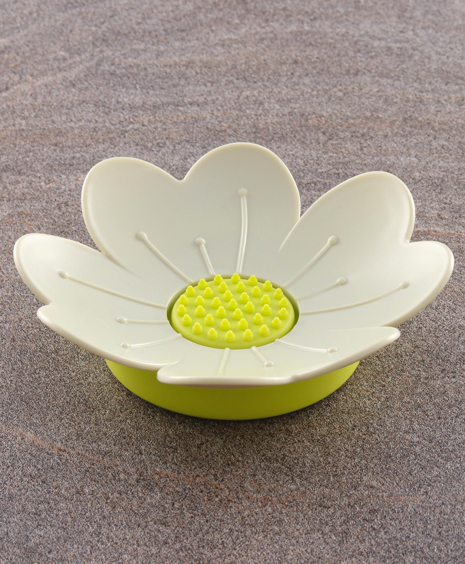 fab n funky Soap Case Flower Shape - Green-picture-25