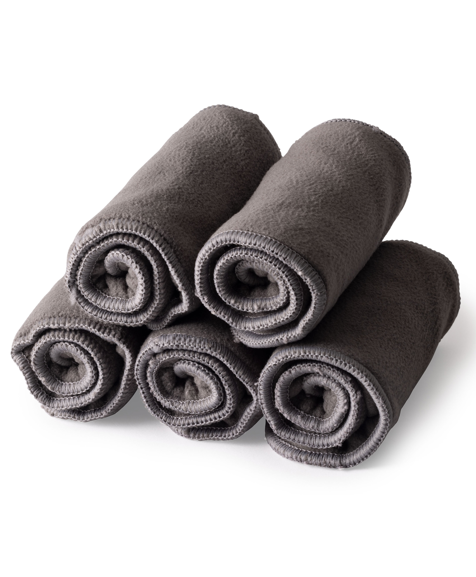 luvlap Luv Lap 5 Layers Bamboo Charcoal Inserts Liner Diaper Nappy Pack of 5 - Black-picture-38